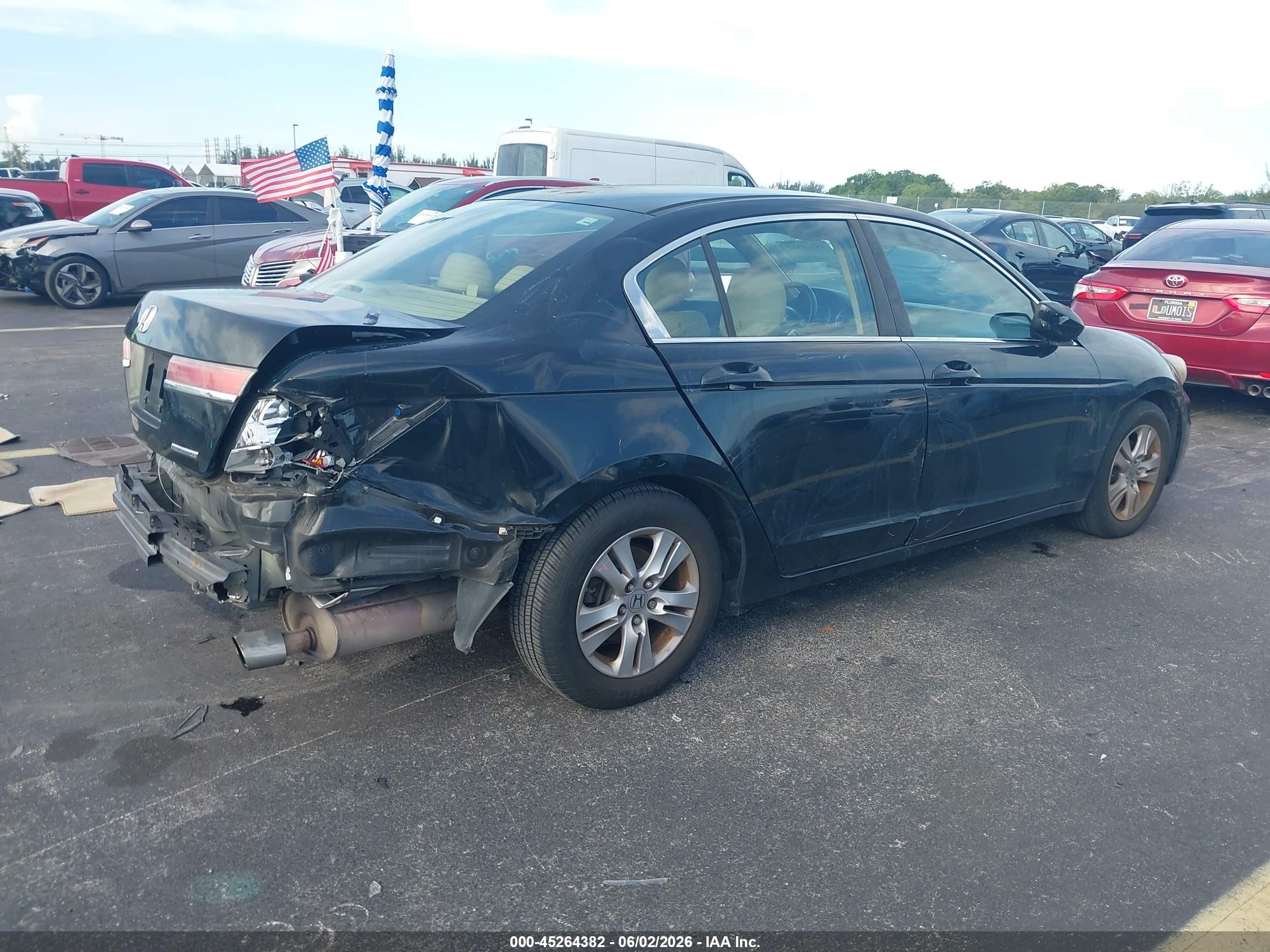 2012 Honda Accord 2.4 Se Черный vin: 1HGCP2F63CA041481