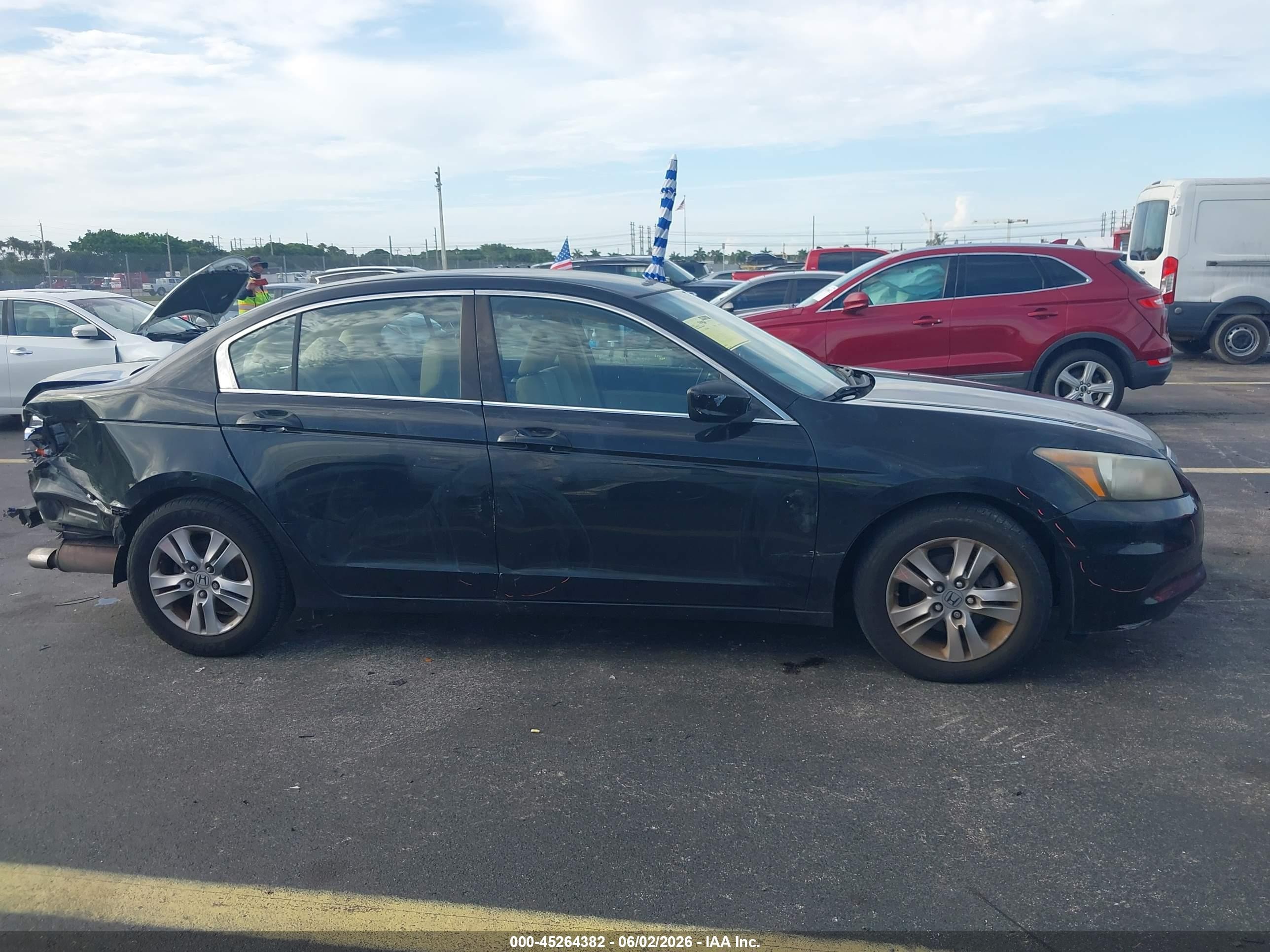 2012 Honda Accord 2.4 Se Черный vin: 1HGCP2F63CA041481