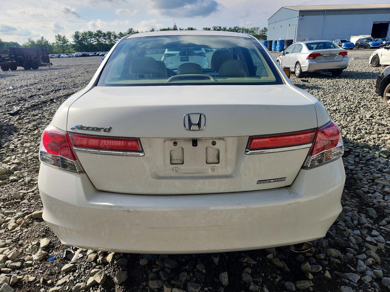 2012 Honda Accord Se Белый vin: 1HGCP2F63CA049709