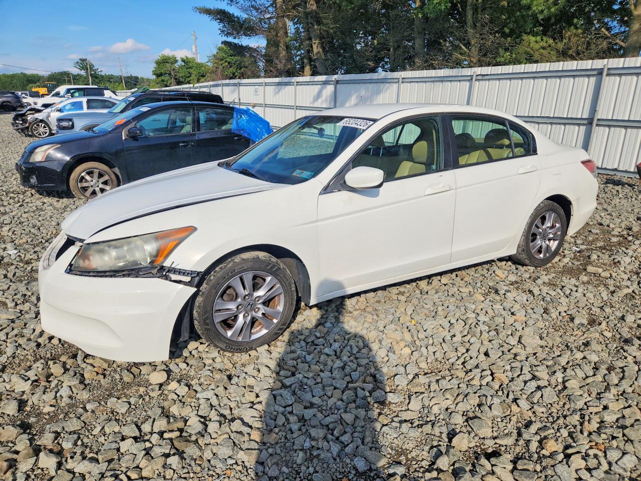 2012 Honda Accord Se Белый vin: 1HGCP2F63CA049709