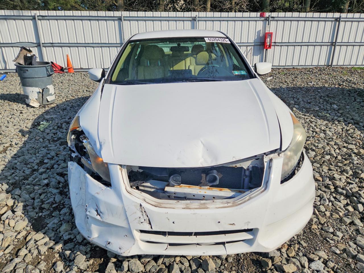2012 Honda Accord Se Белый vin: 1HGCP2F63CA049709