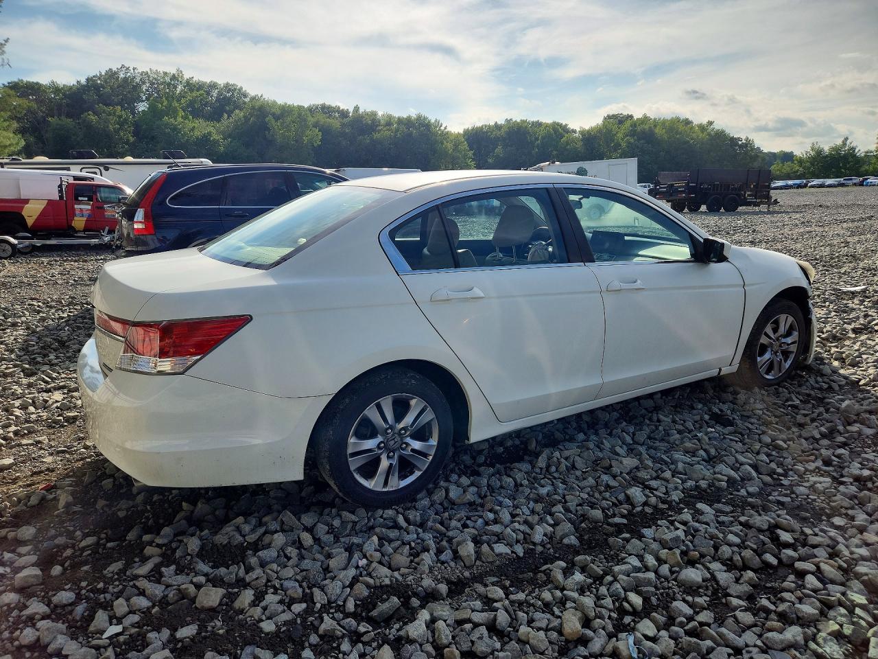 2012 Honda Accord Se Белый vin: 1HGCP2F63CA049709