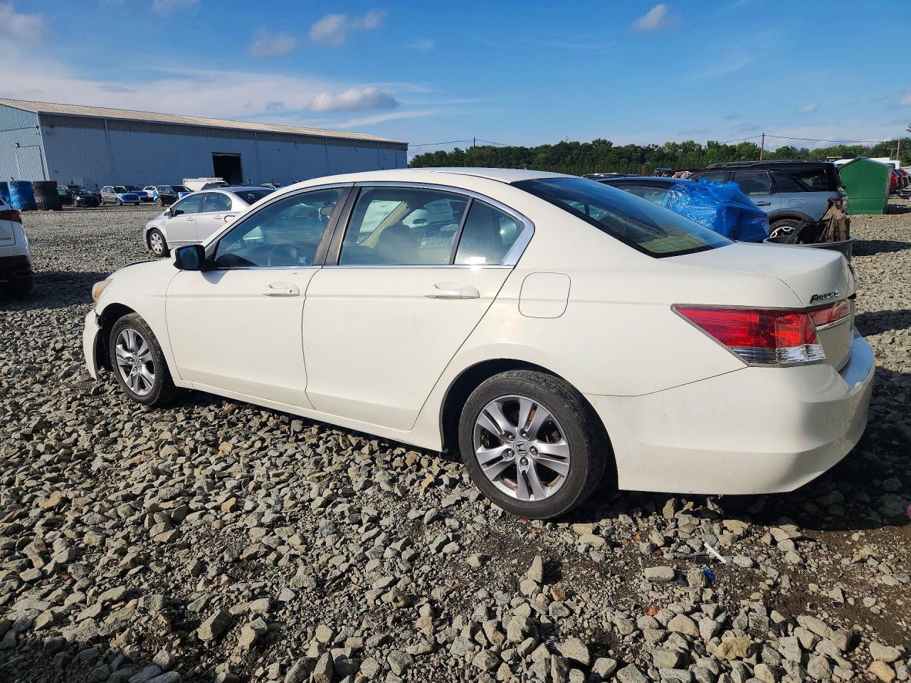 2012 Honda Accord Se Белый vin: 1HGCP2F63CA049709