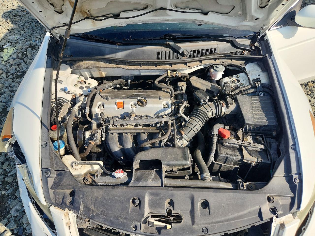 2012 Honda Accord Se Белый vin: 1HGCP2F63CA049709
