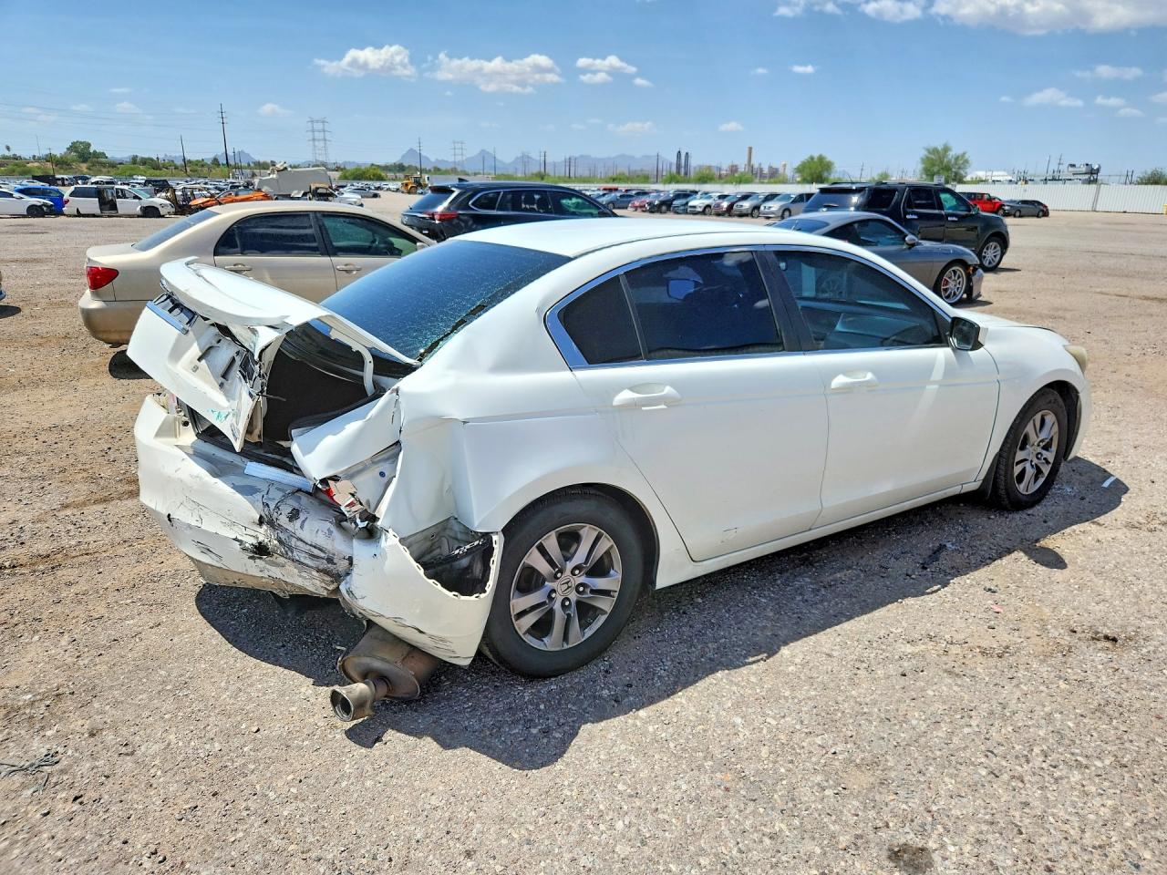 2012 Honda Accord Se White vin: 1HGCP2F63CA057177