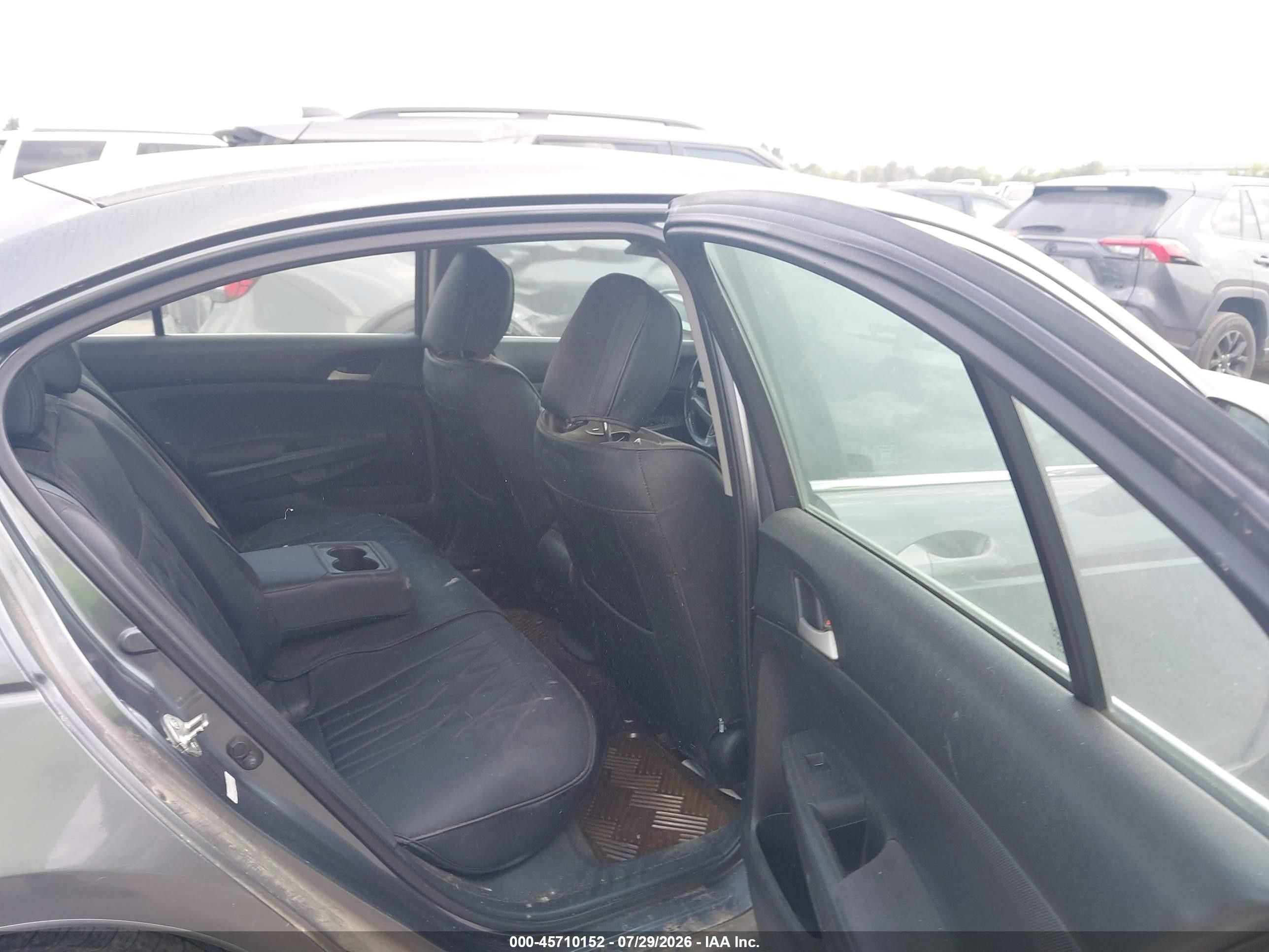 2012 Honda Accord 2.4 Se Gray vin: 1HGCP2F63CA058653