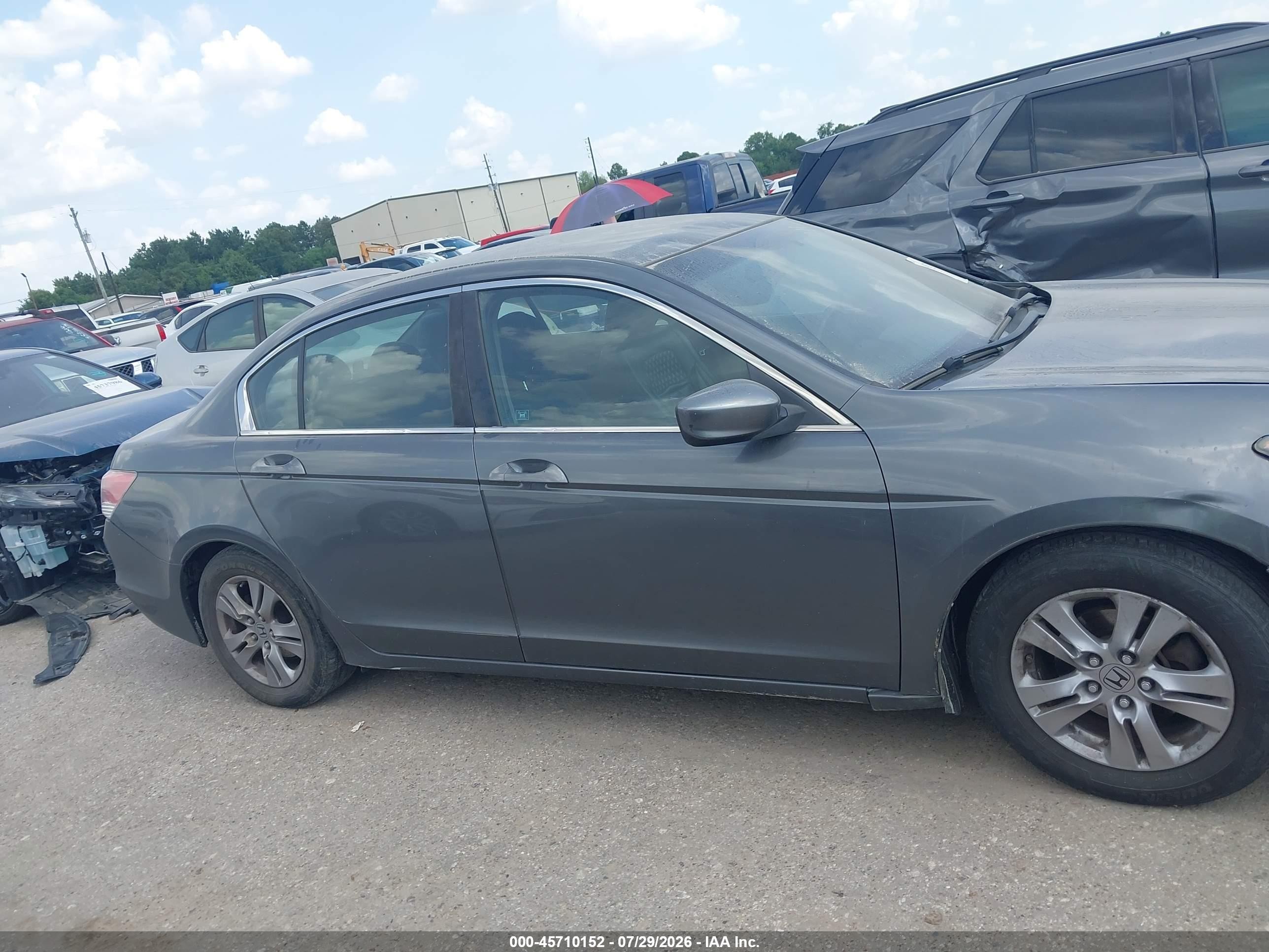 2012 Honda Accord 2.4 Se Gray vin: 1HGCP2F63CA058653