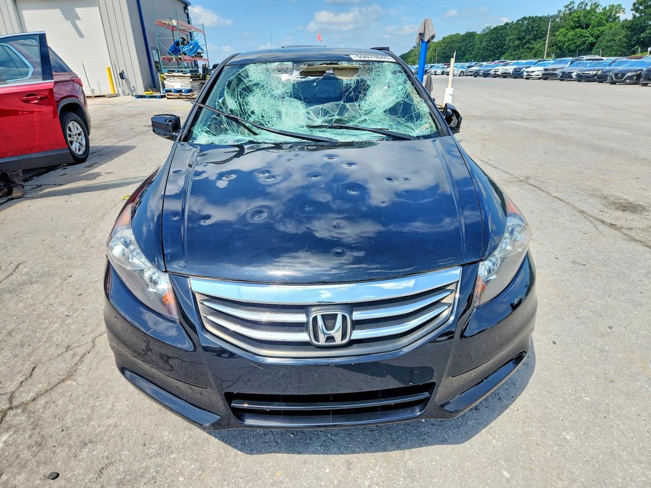 2012 Honda Accord Se Black vin: 1HGCP2F63CA068440