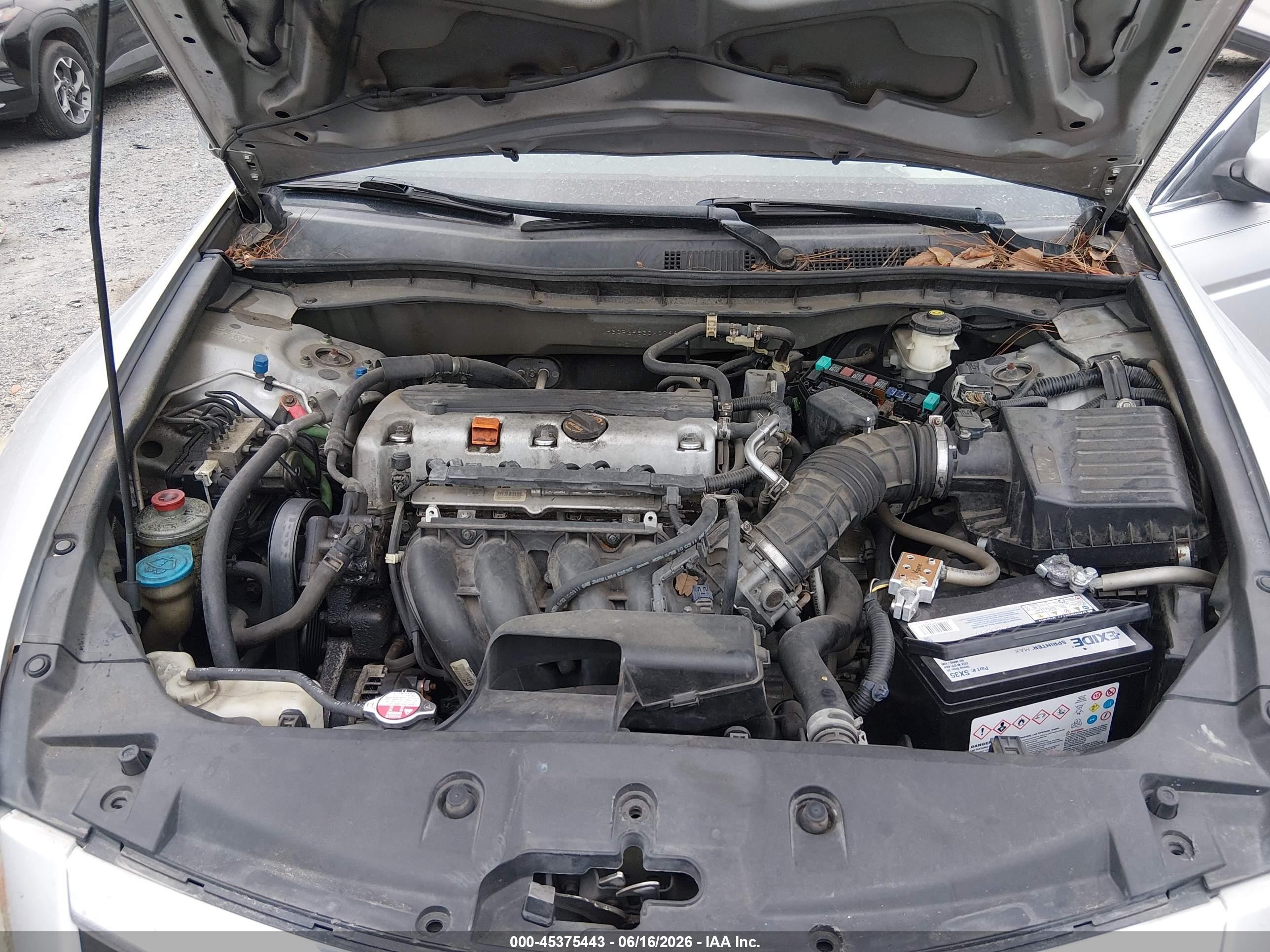 2012 Honda Accord 2.4 Se Silver vin: 1HGCP2F63CA079955