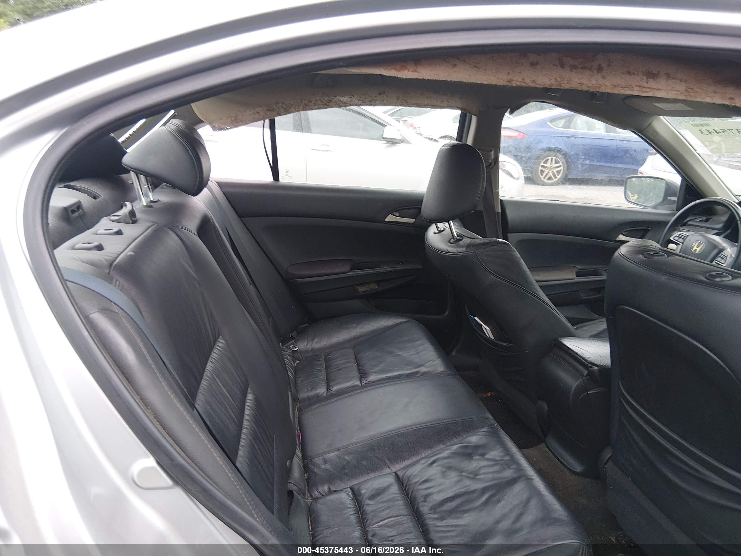 2012 Honda Accord 2.4 Se Silver vin: 1HGCP2F63CA079955