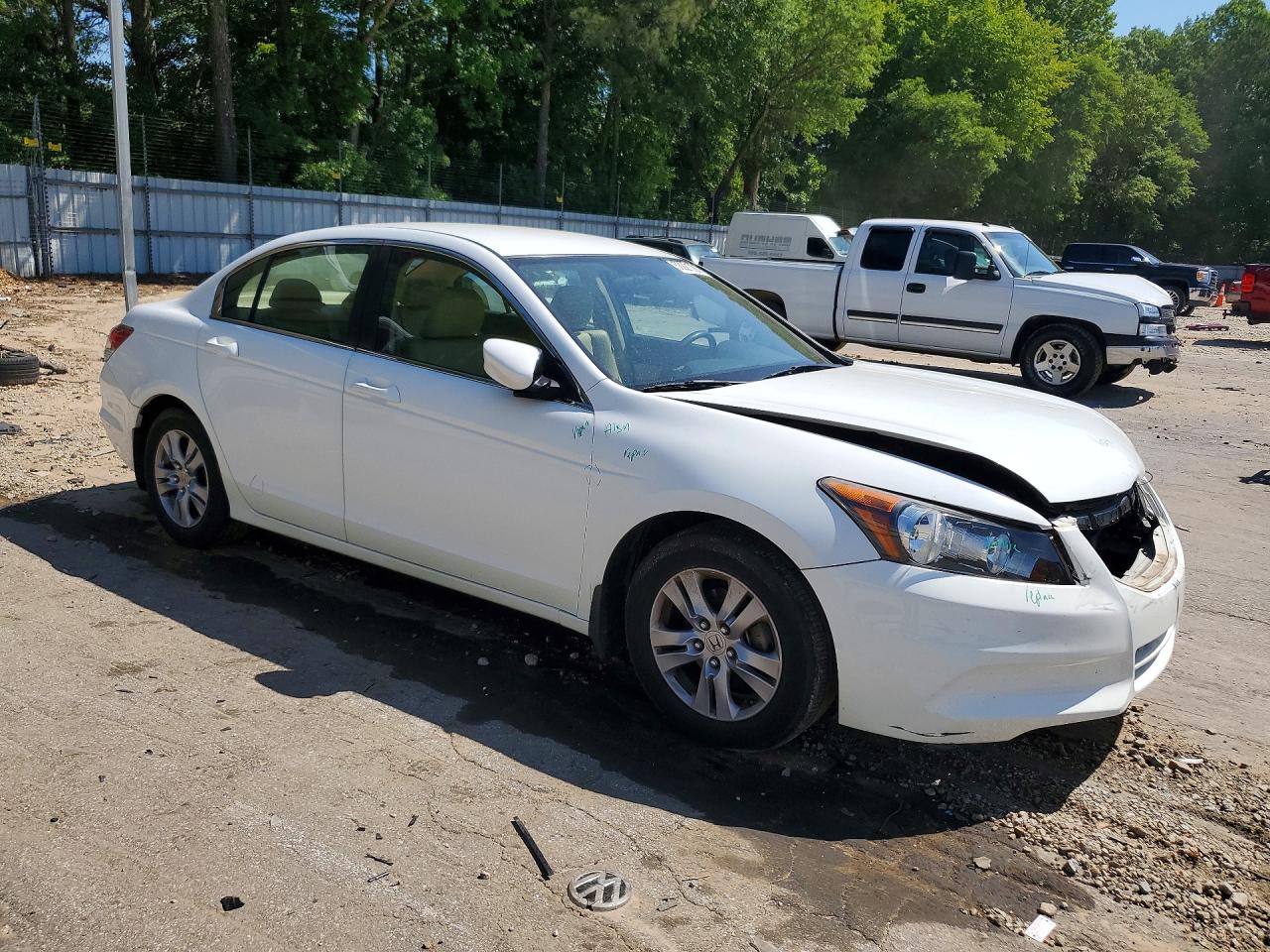 2012 Honda Accord Se White vin: 1HGCP2F63CA099798