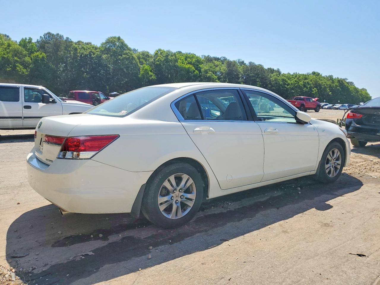 2012 Honda Accord Se White vin: 1HGCP2F63CA099798