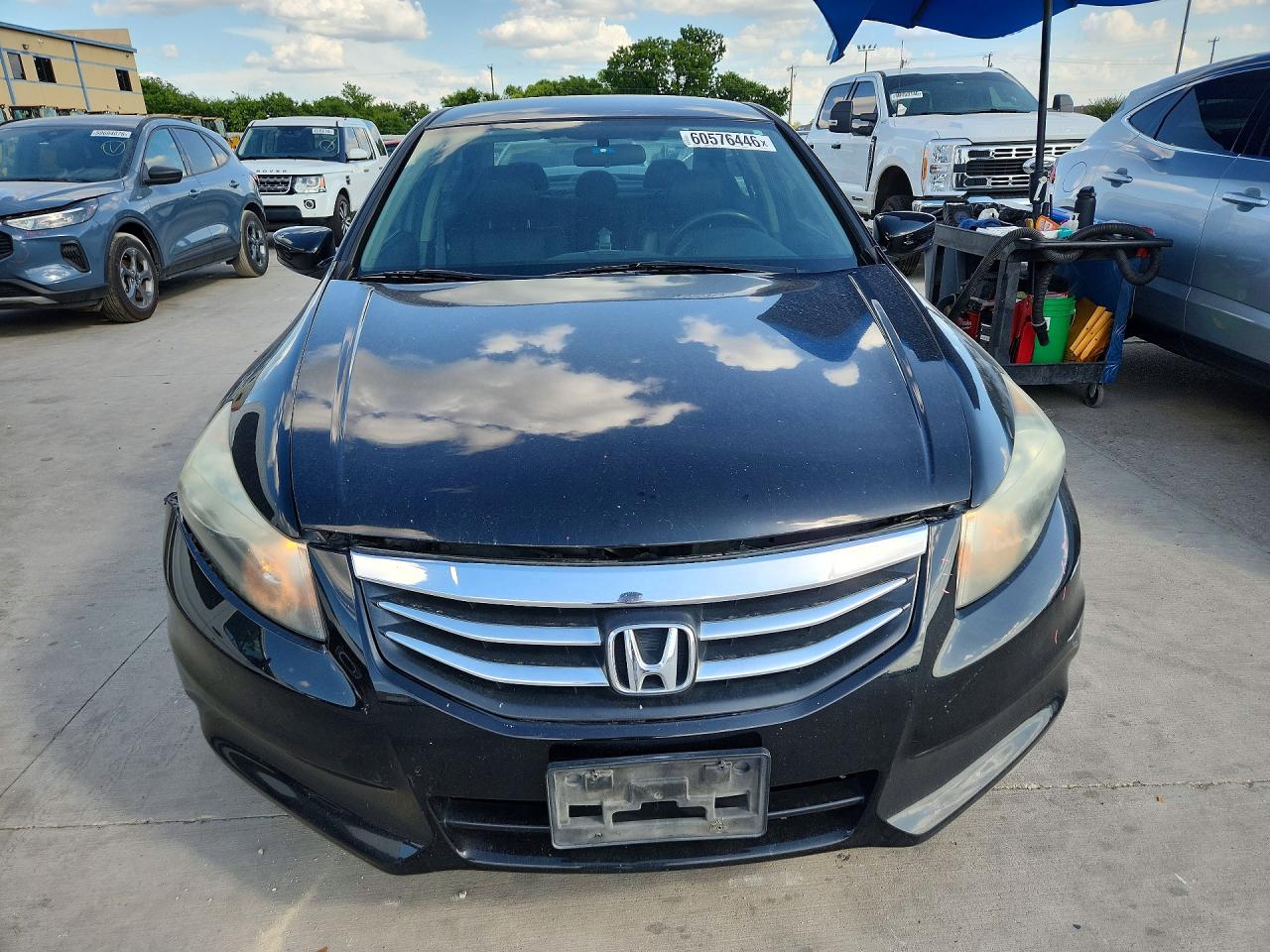 2012 Honda Accord Se Black vin: 1HGCP2F63CA138552
