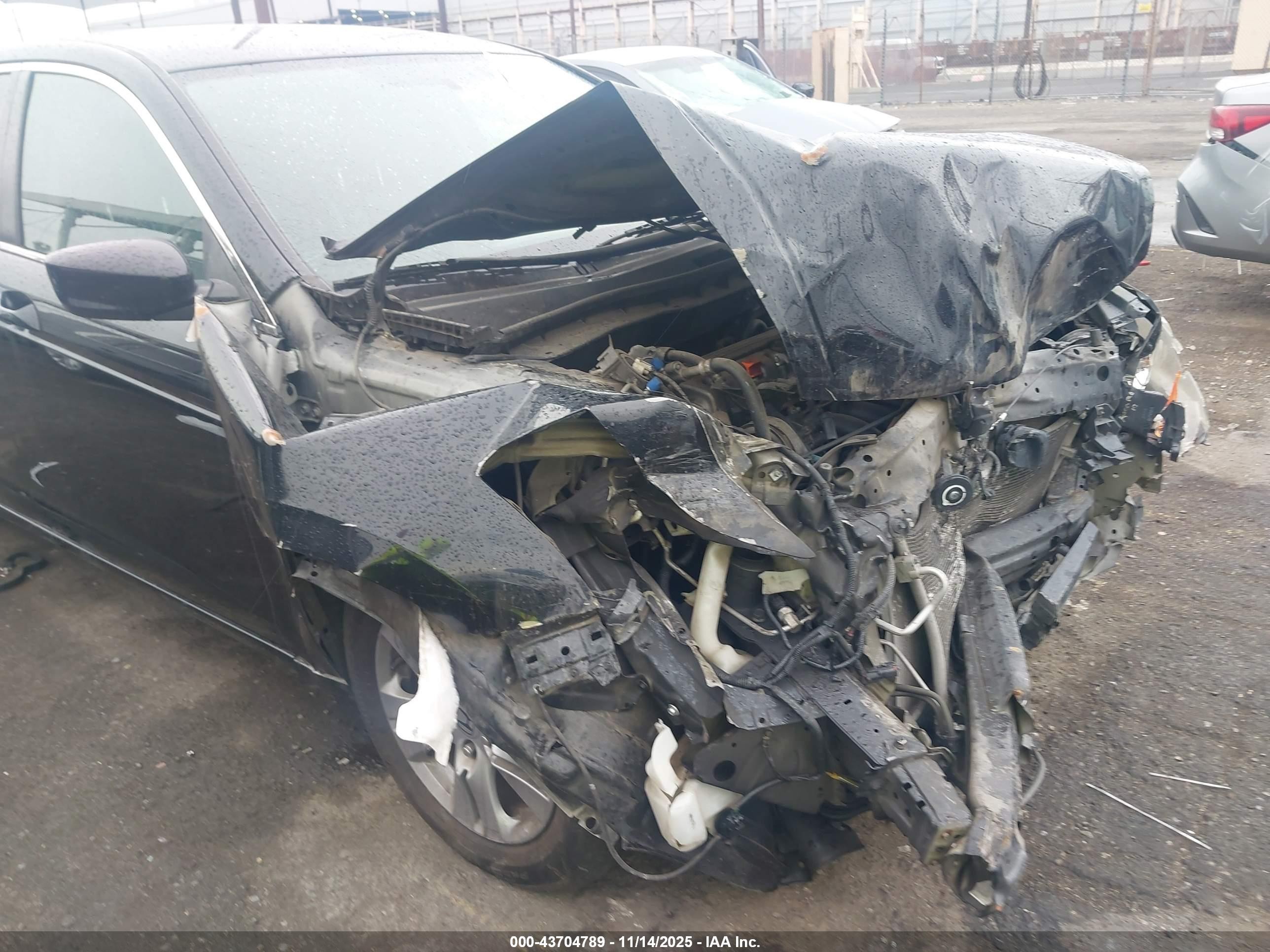 2012 Honda Accord 2.4 Se Черный vin: 1HGCP2F63CA176475
