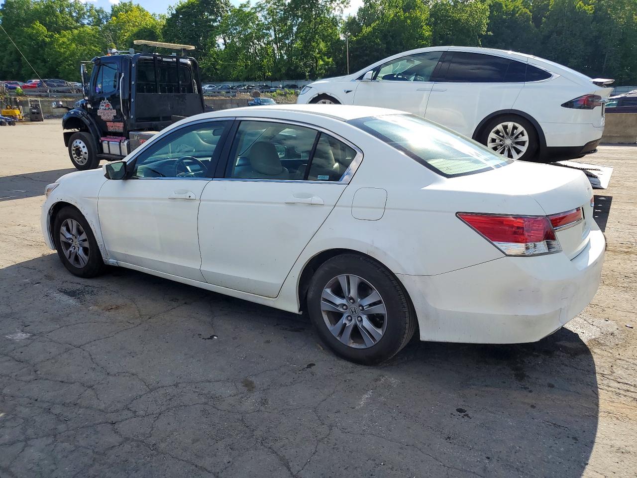 2012 Honda Accord Se White vin: 1HGCP2F63CA179781