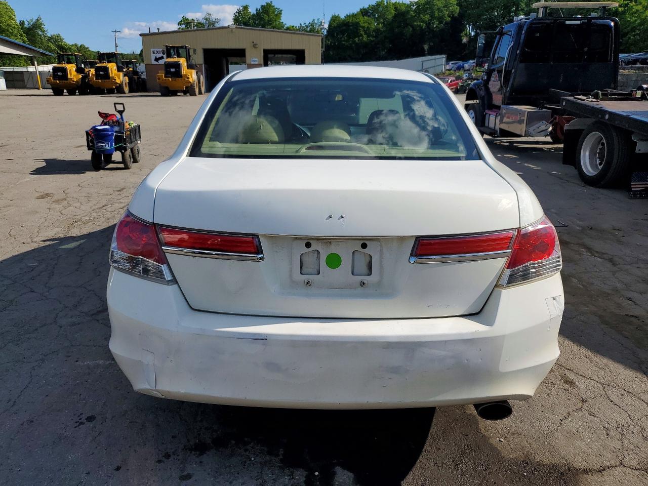 2012 Honda Accord Se White vin: 1HGCP2F63CA179781