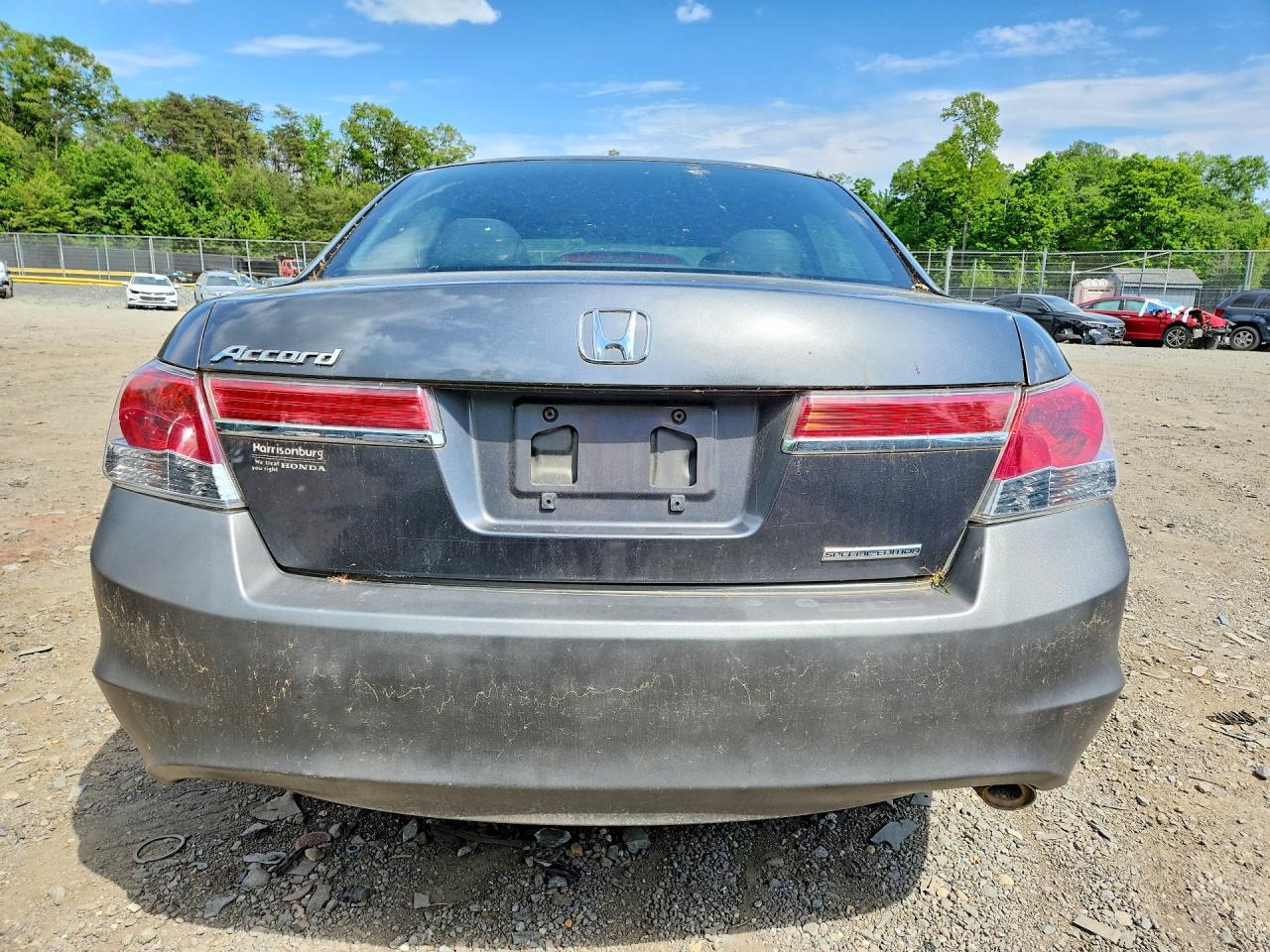 2012 Honda Accord Se Gray vin: 1HGCP2F63CA183295