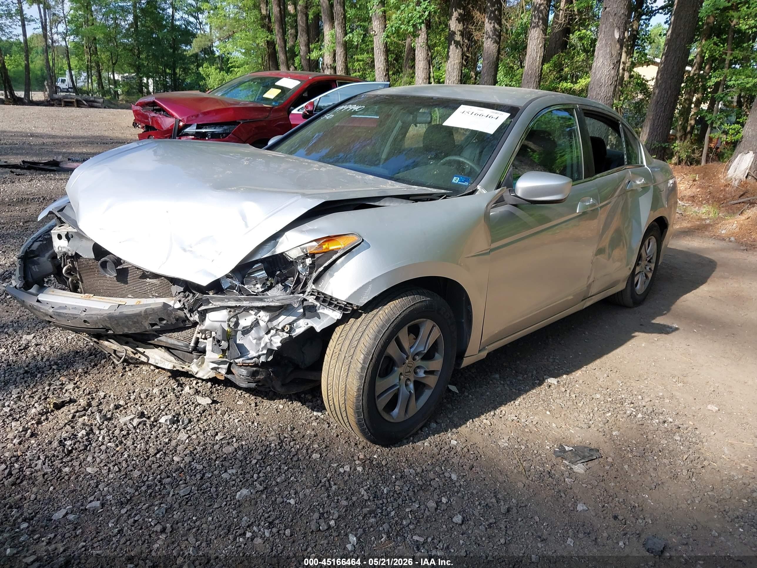 2012 Honda Accord 2.4 Se Silver vin: 1HGCP2F63CA187864