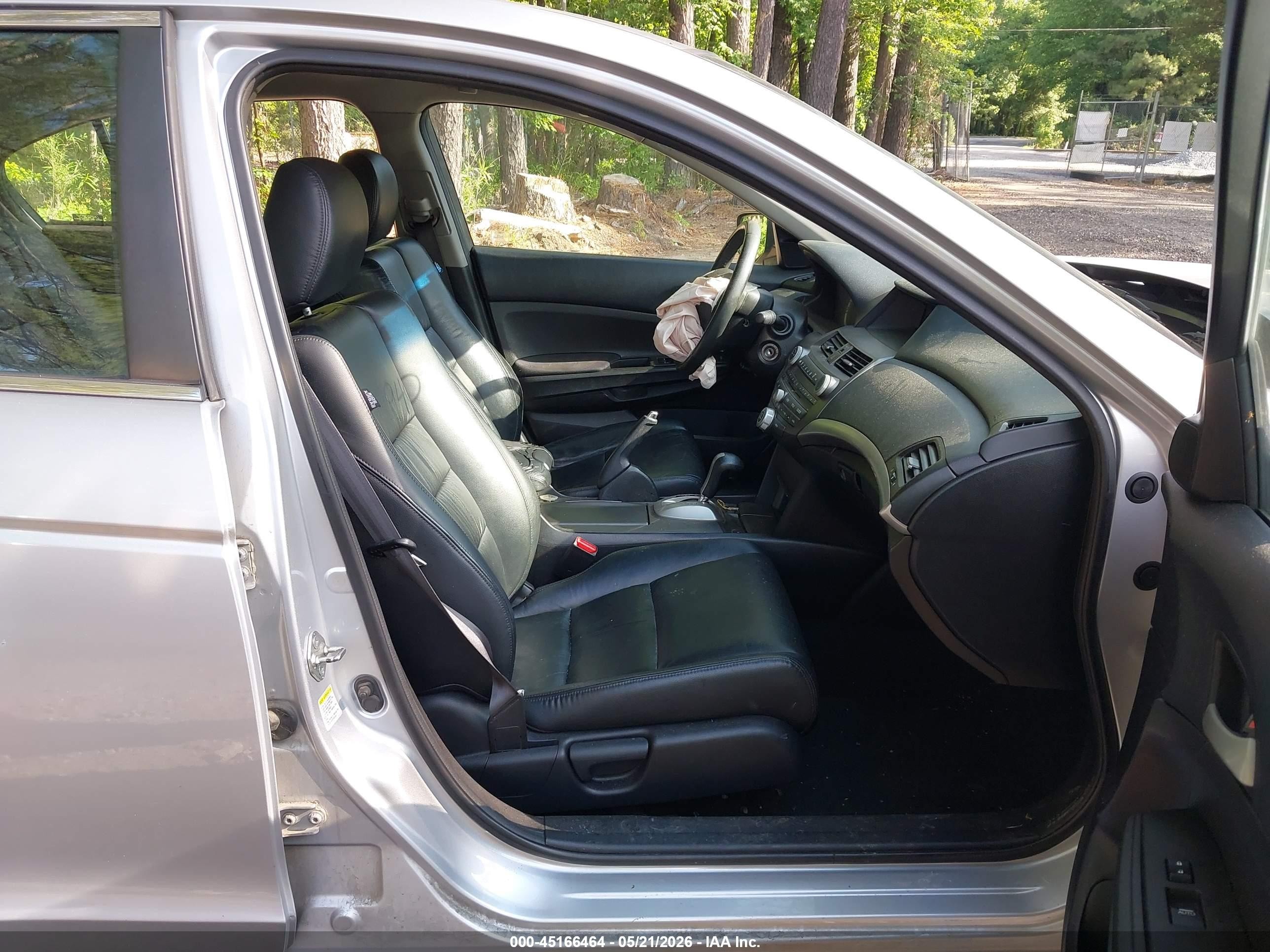 2012 Honda Accord 2.4 Se Silver vin: 1HGCP2F63CA187864