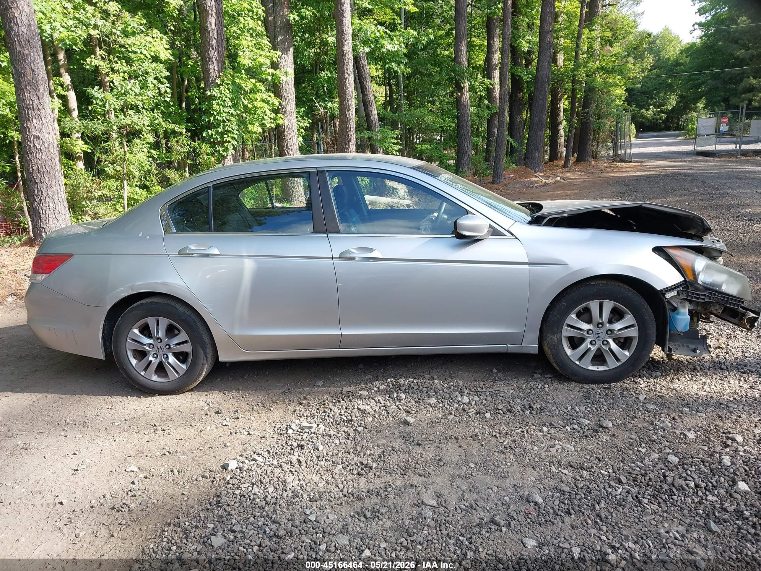 2012 Honda Accord 2.4 Se Silver vin: 1HGCP2F63CA187864
