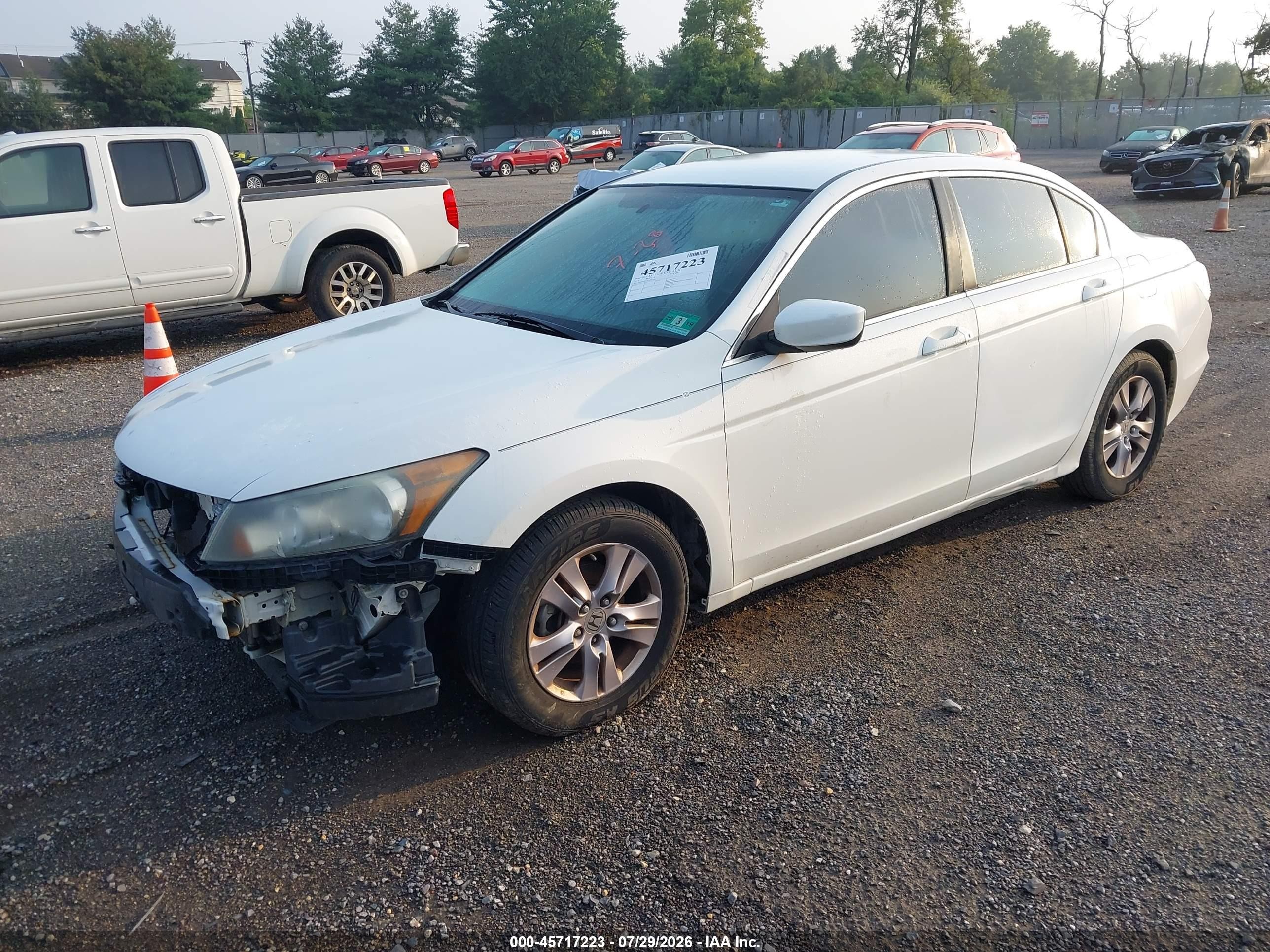 2012 Honda Accord 2.4 Se White vin: 1HGCP2F63CA227294