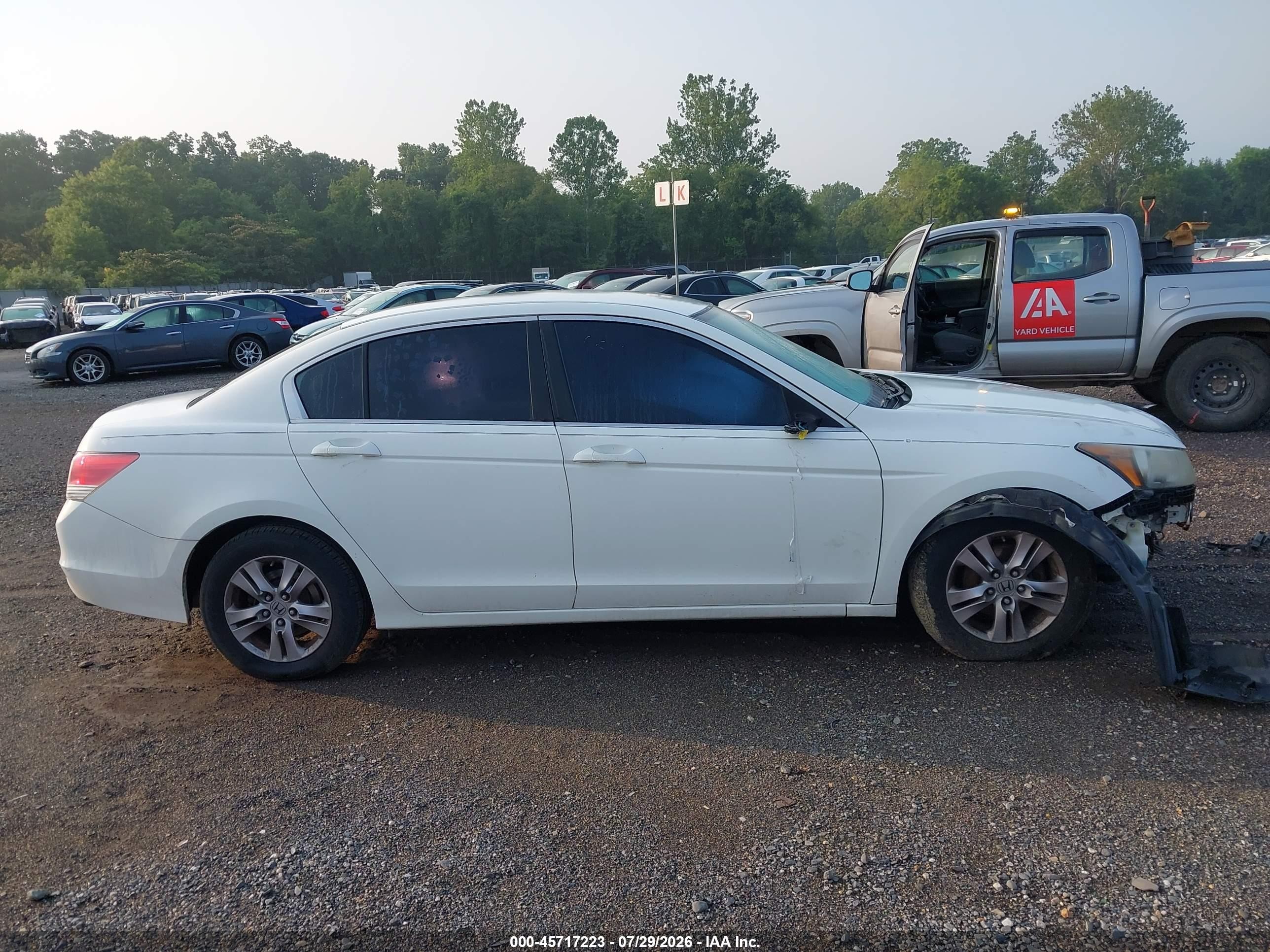 2012 Honda Accord 2.4 Se White vin: 1HGCP2F63CA227294