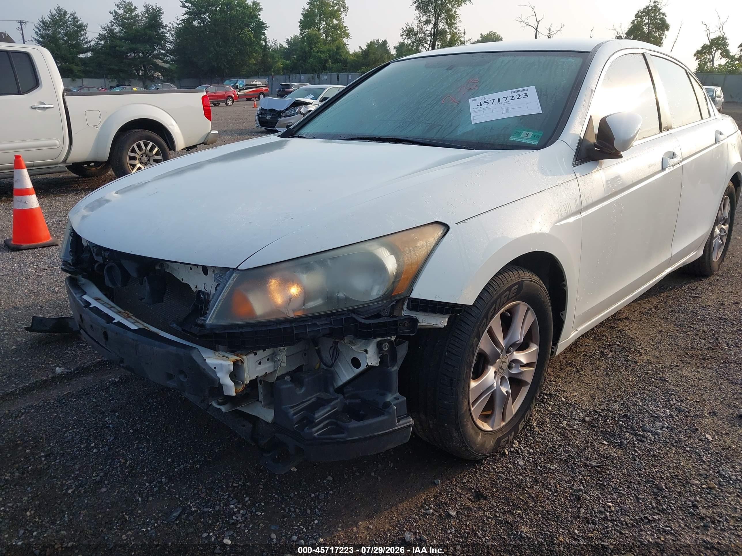 2012 Honda Accord 2.4 Se White vin: 1HGCP2F63CA227294