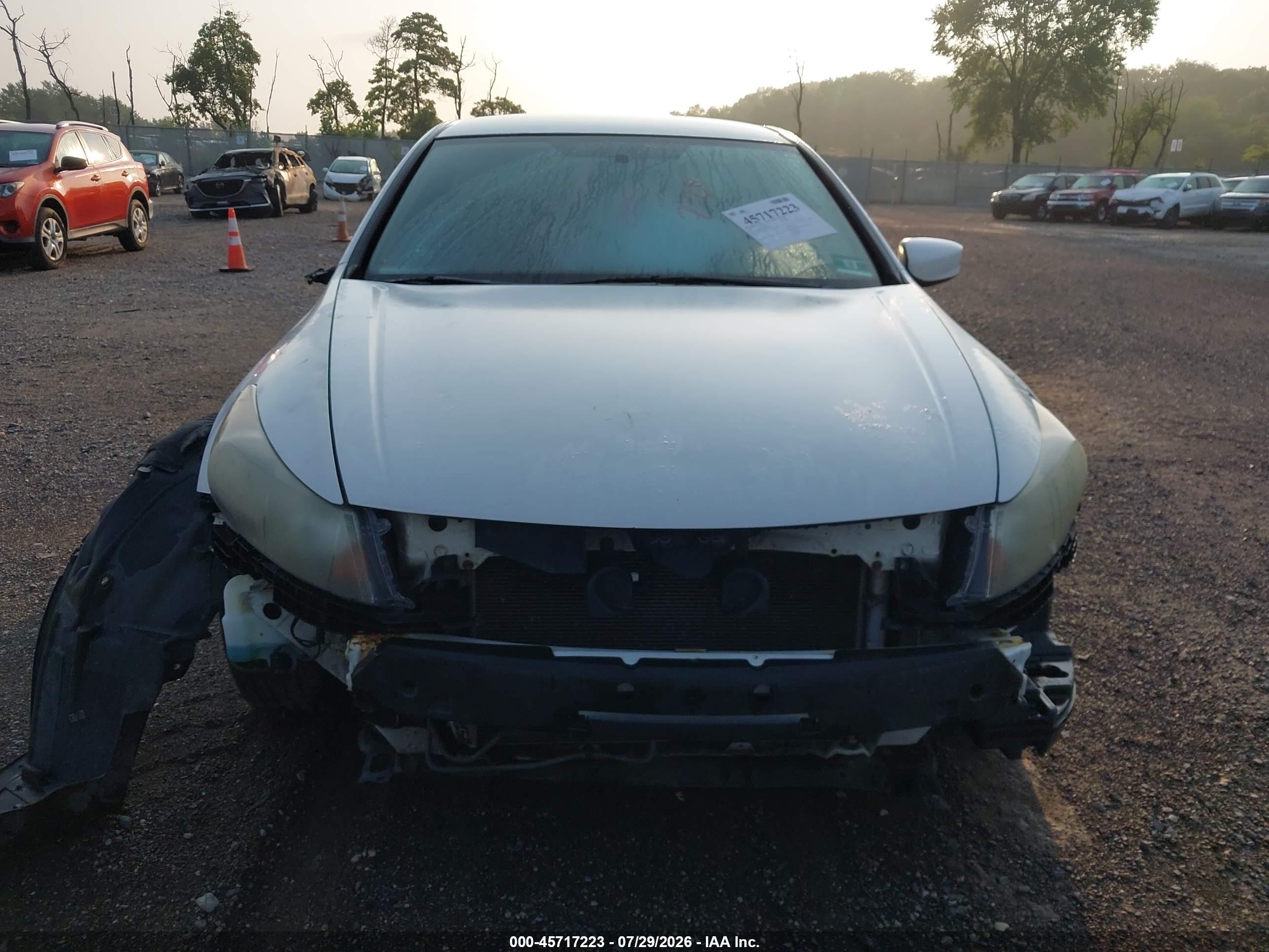 2012 Honda Accord 2.4 Se White vin: 1HGCP2F63CA227294