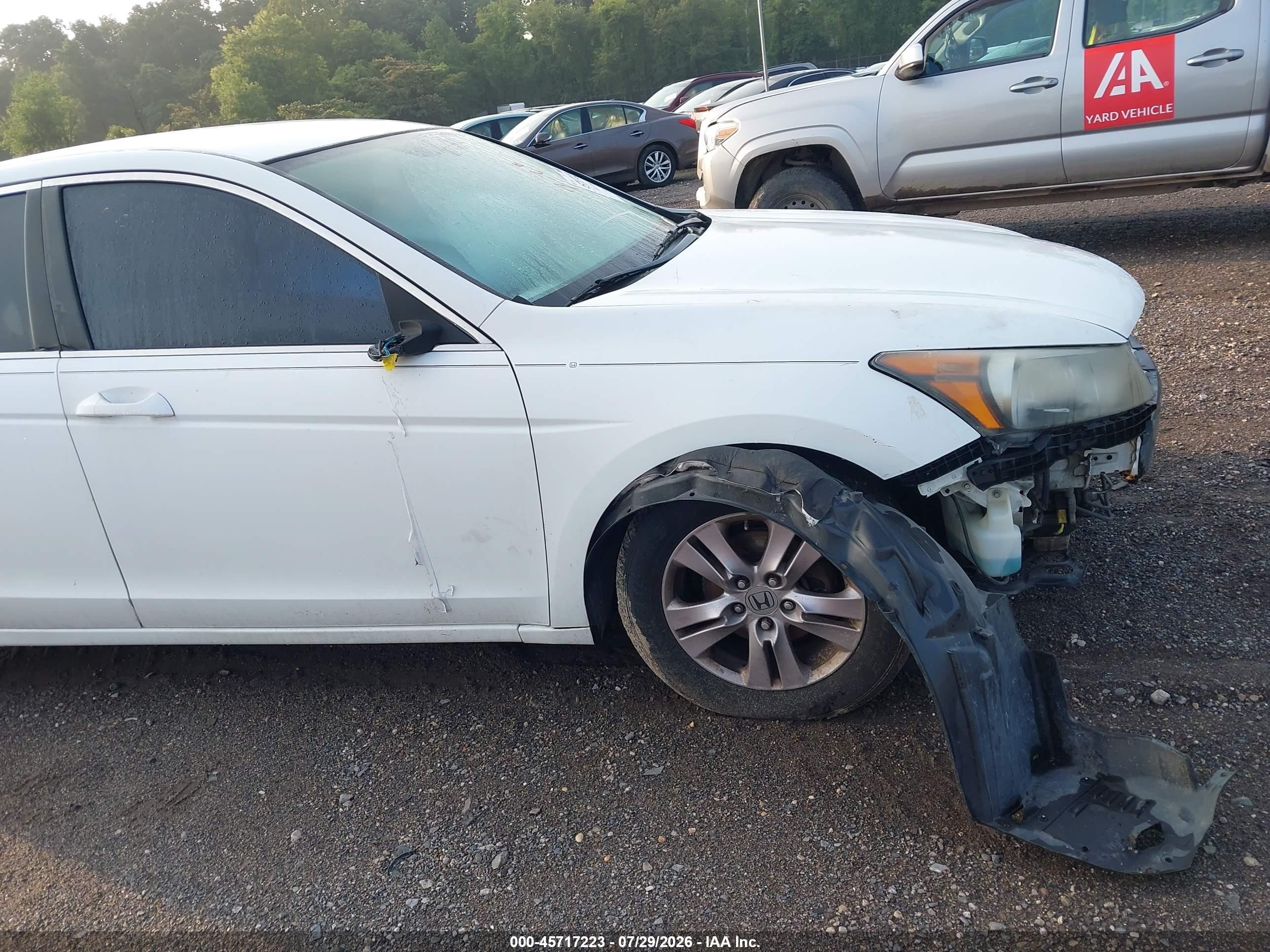 2012 Honda Accord 2.4 Se White vin: 1HGCP2F63CA227294
