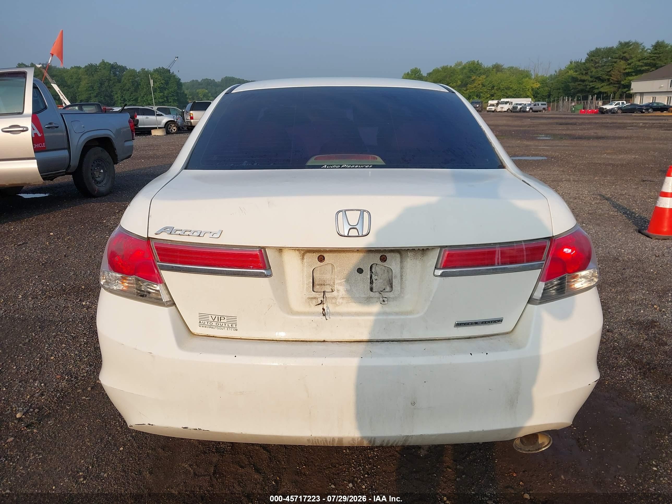 2012 Honda Accord 2.4 Se White vin: 1HGCP2F63CA227294