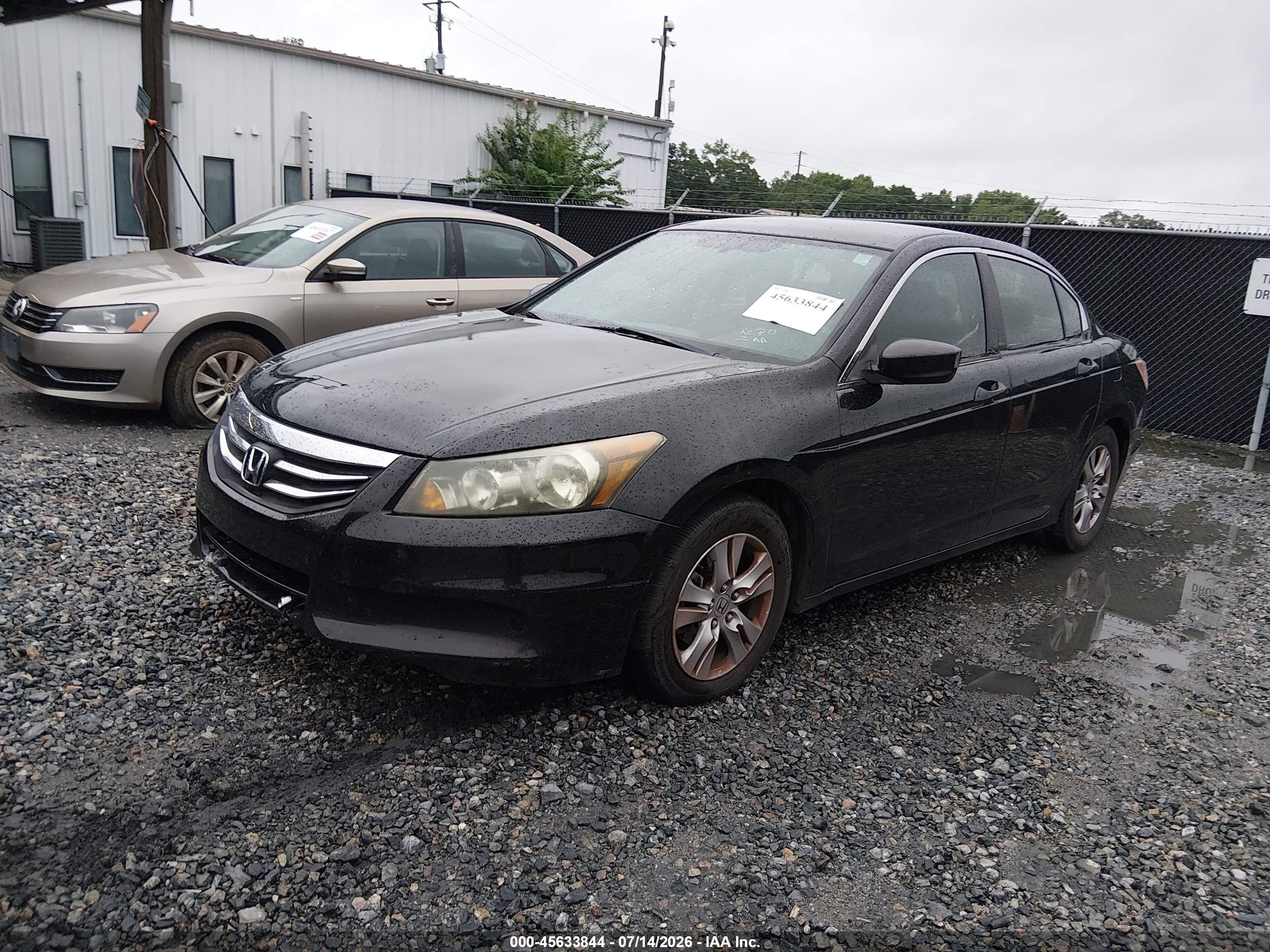2012 Honda Accord 2.4 Se Black vin: 1HGCP2F63CA232804