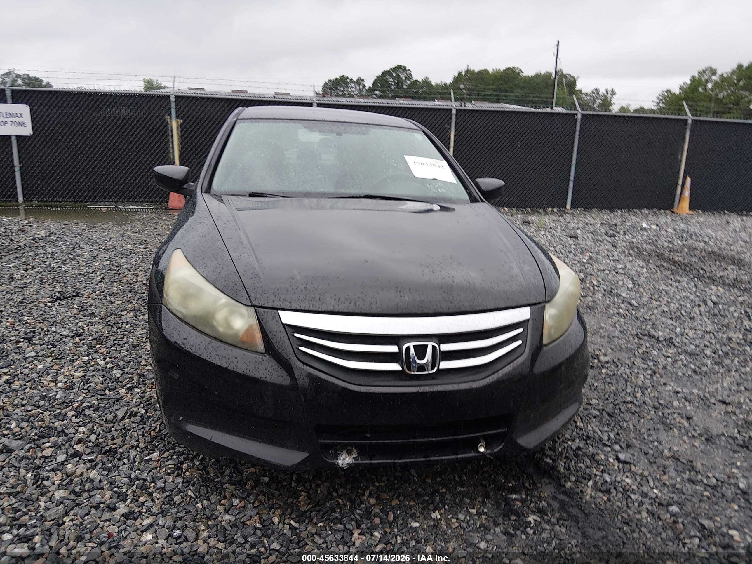 2012 Honda Accord 2.4 Se Black vin: 1HGCP2F63CA232804
