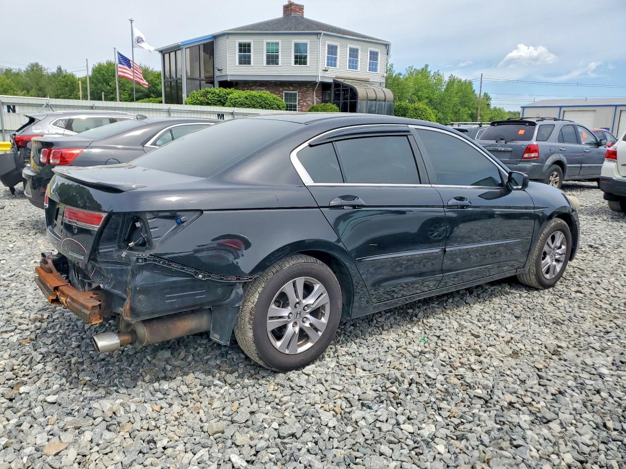 2012 Honda Accord Se Black vin: 1HGCP2F63CA233144