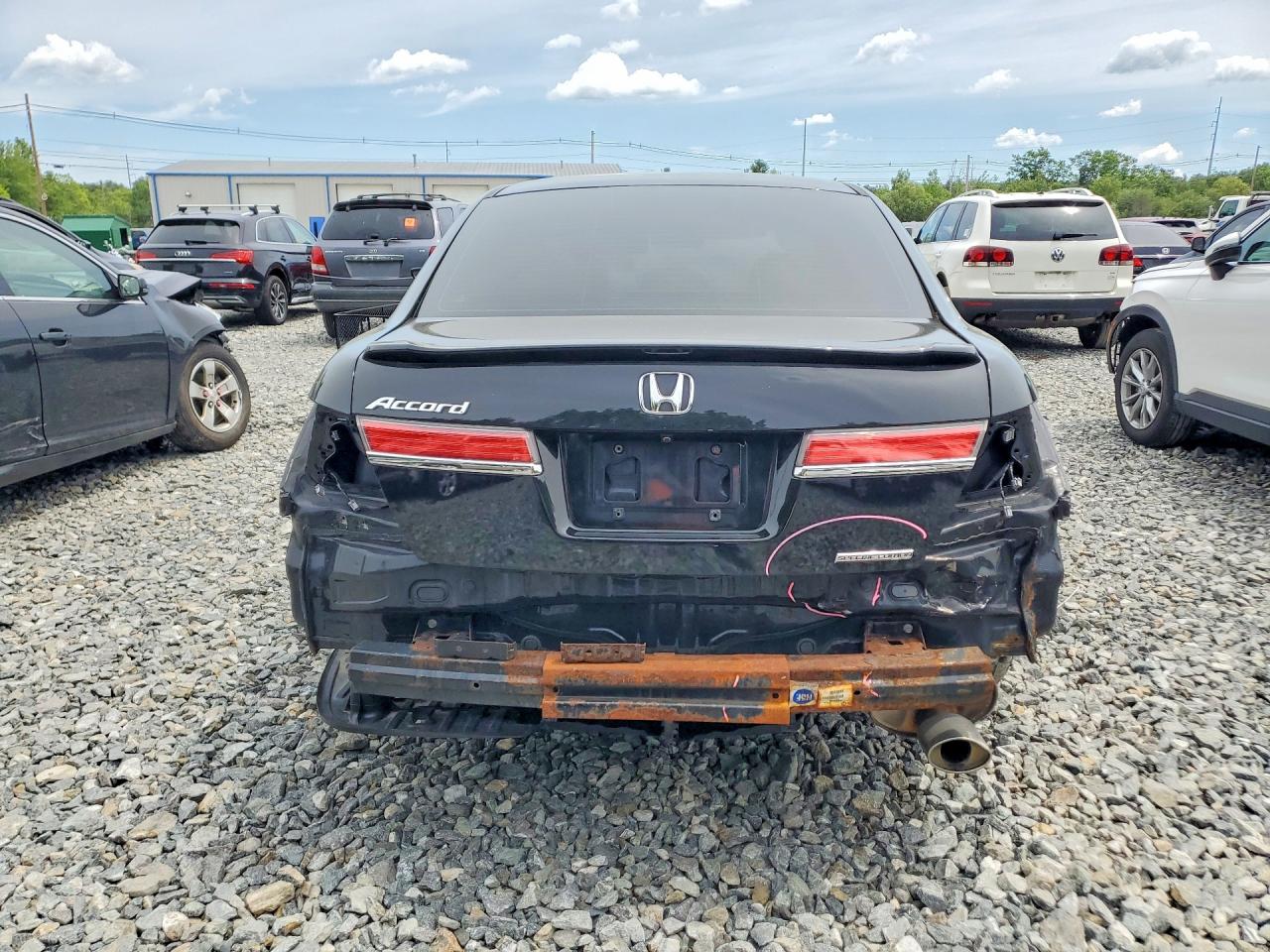 2012 Honda Accord Se Black vin: 1HGCP2F63CA233144