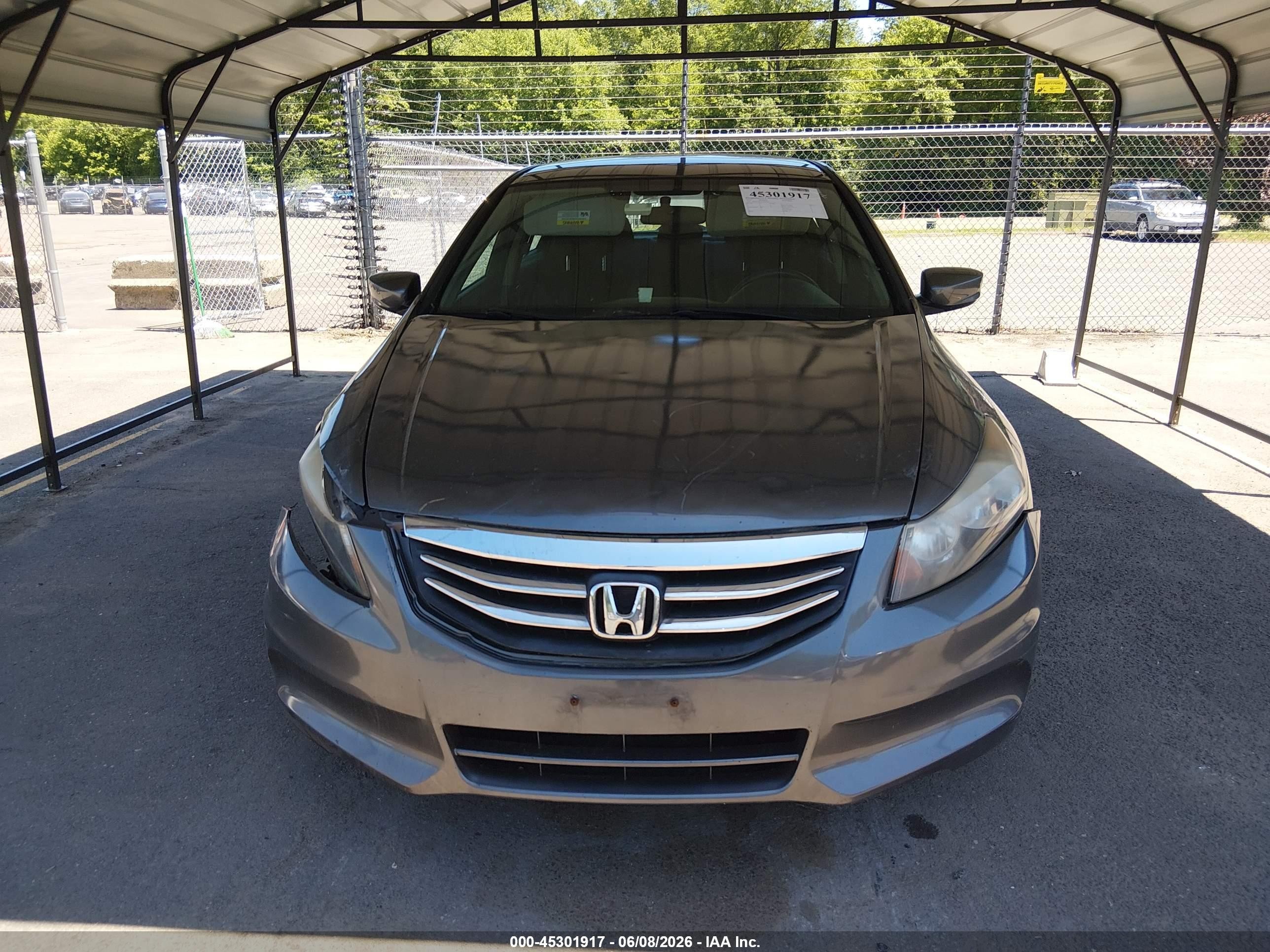 2012 Honda Accord 2.4 Se Gray vin: 1HGCP2F63CA235072