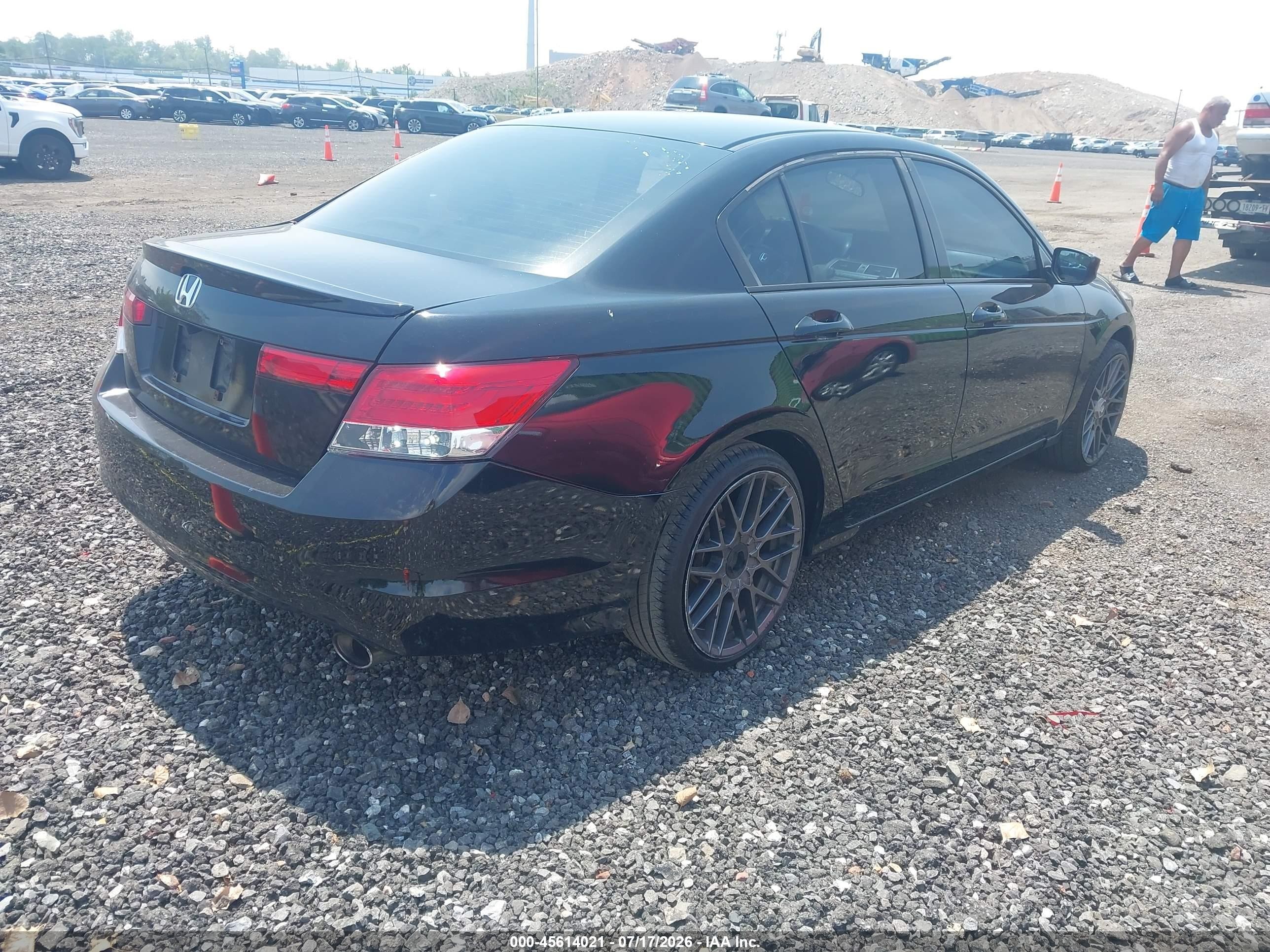 2011 Honda Accord 2.4 Se Черный vin: 1HGCP2F64BA043402