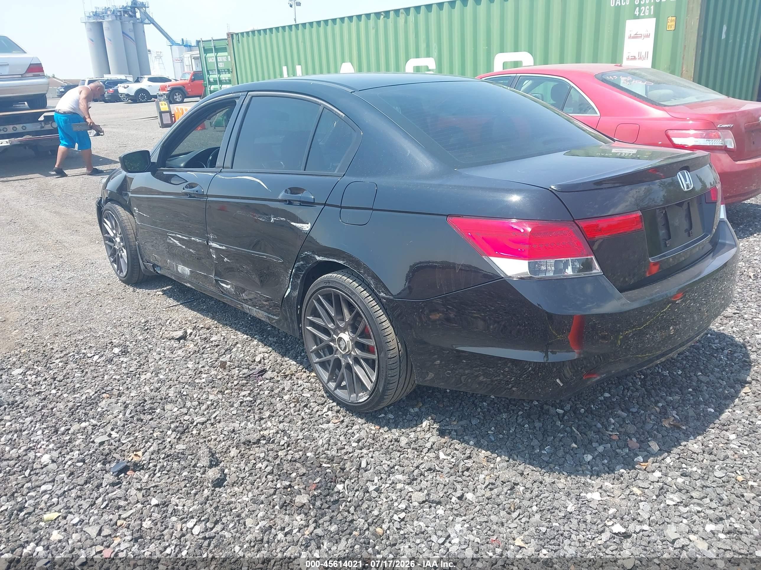 2011 Honda Accord 2.4 Se Черный vin: 1HGCP2F64BA043402