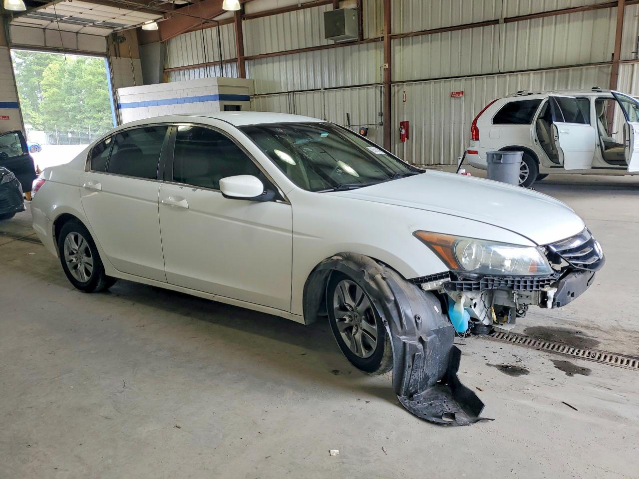 2011 Honda Accord Se White vin: 1HGCP2F64BA102819