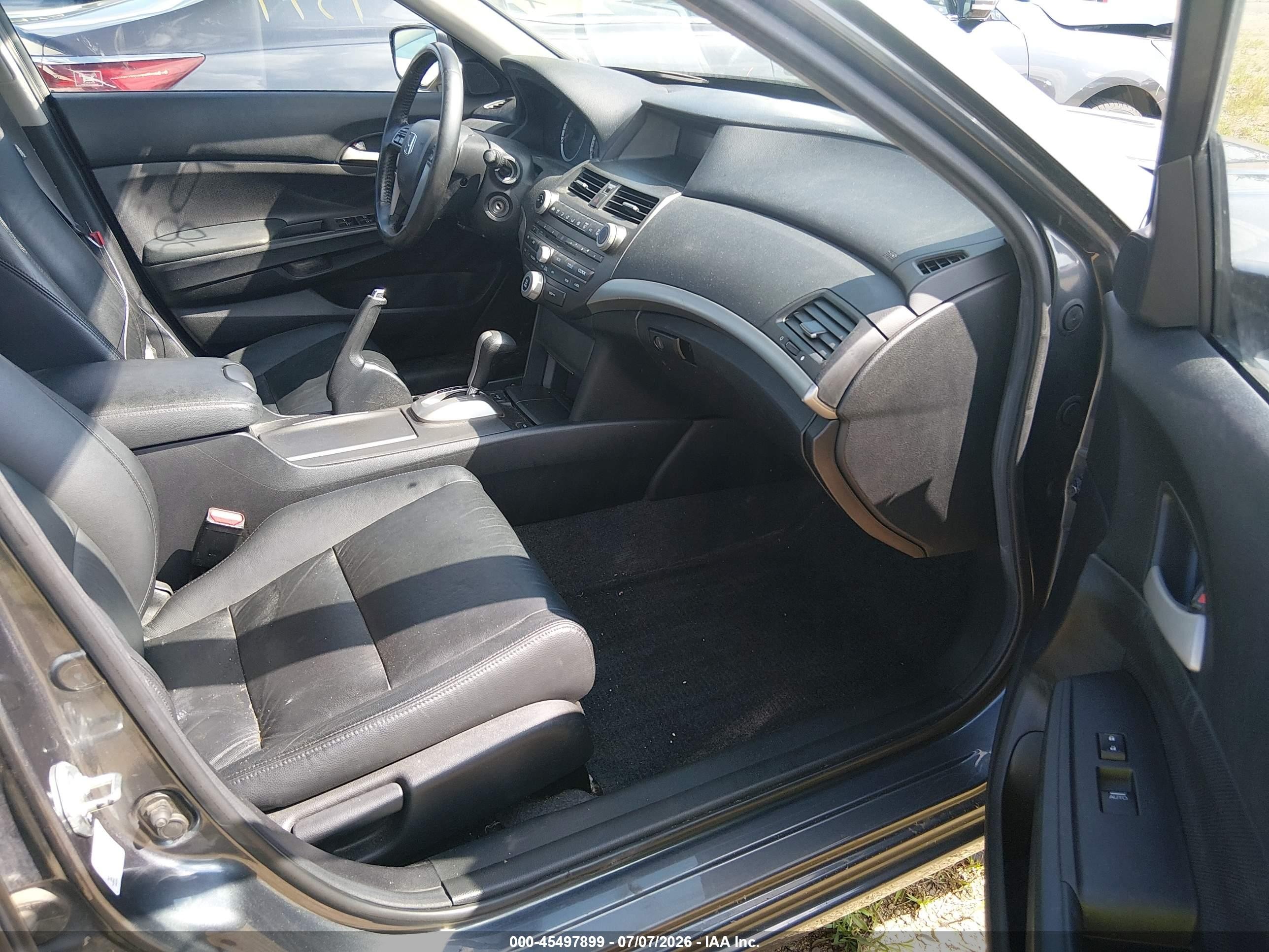 2011 Honda Accord 2.4 Se Gray vin: 1HGCP2F64BA147064