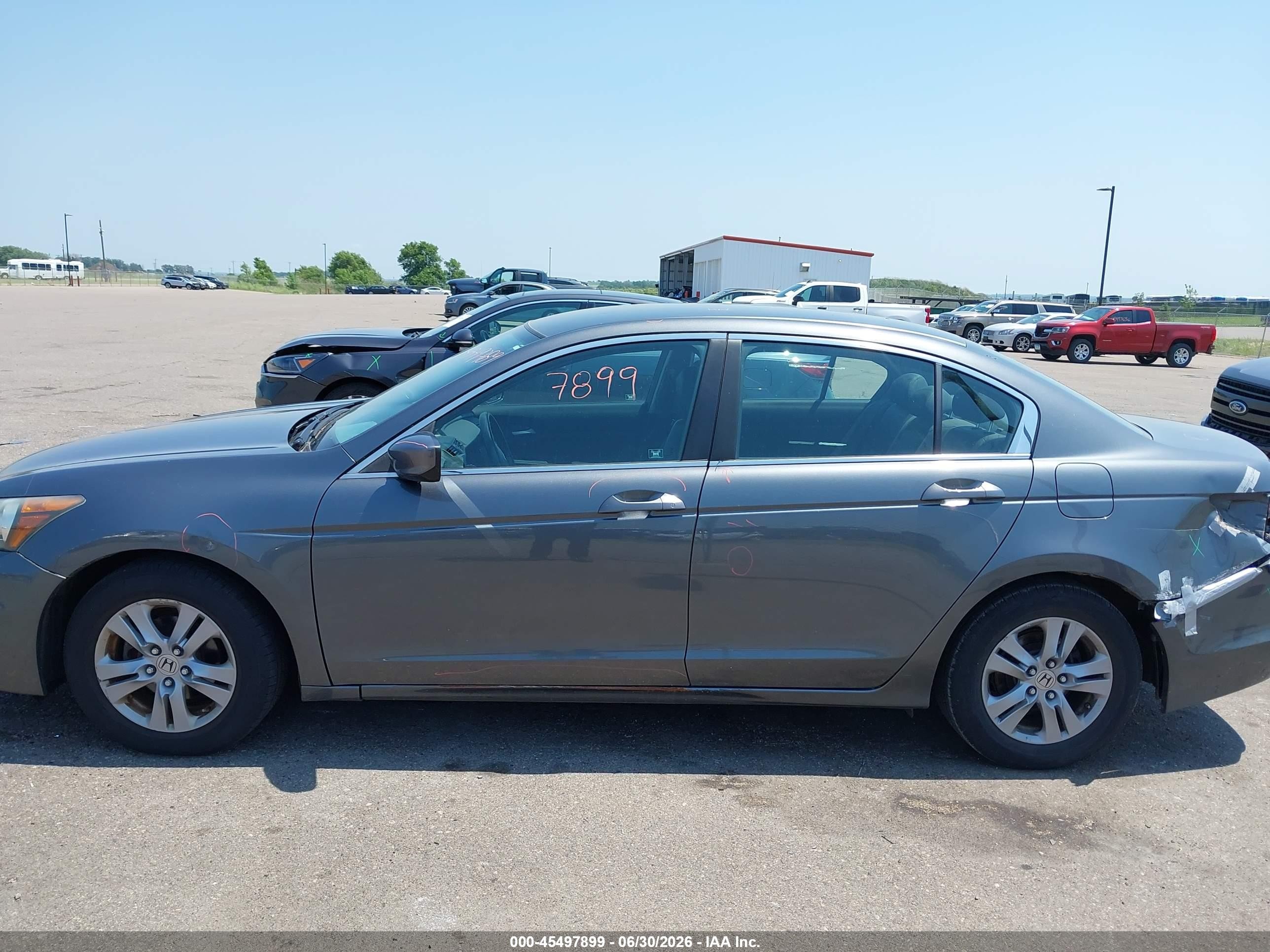 2011 Honda Accord 2.4 Se Gray vin: 1HGCP2F64BA147064