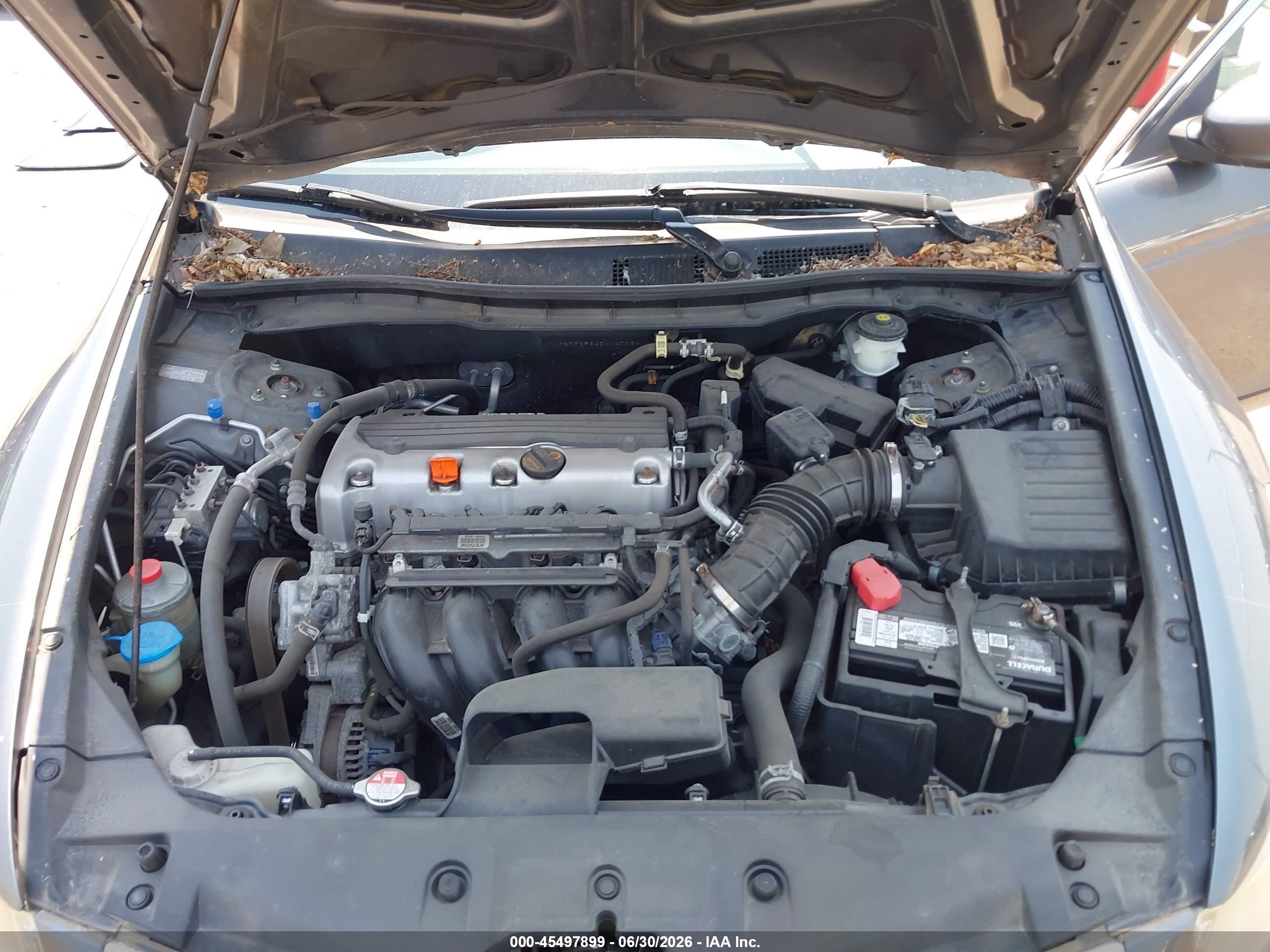 2011 Honda Accord 2.4 Se Gray vin: 1HGCP2F64BA147064