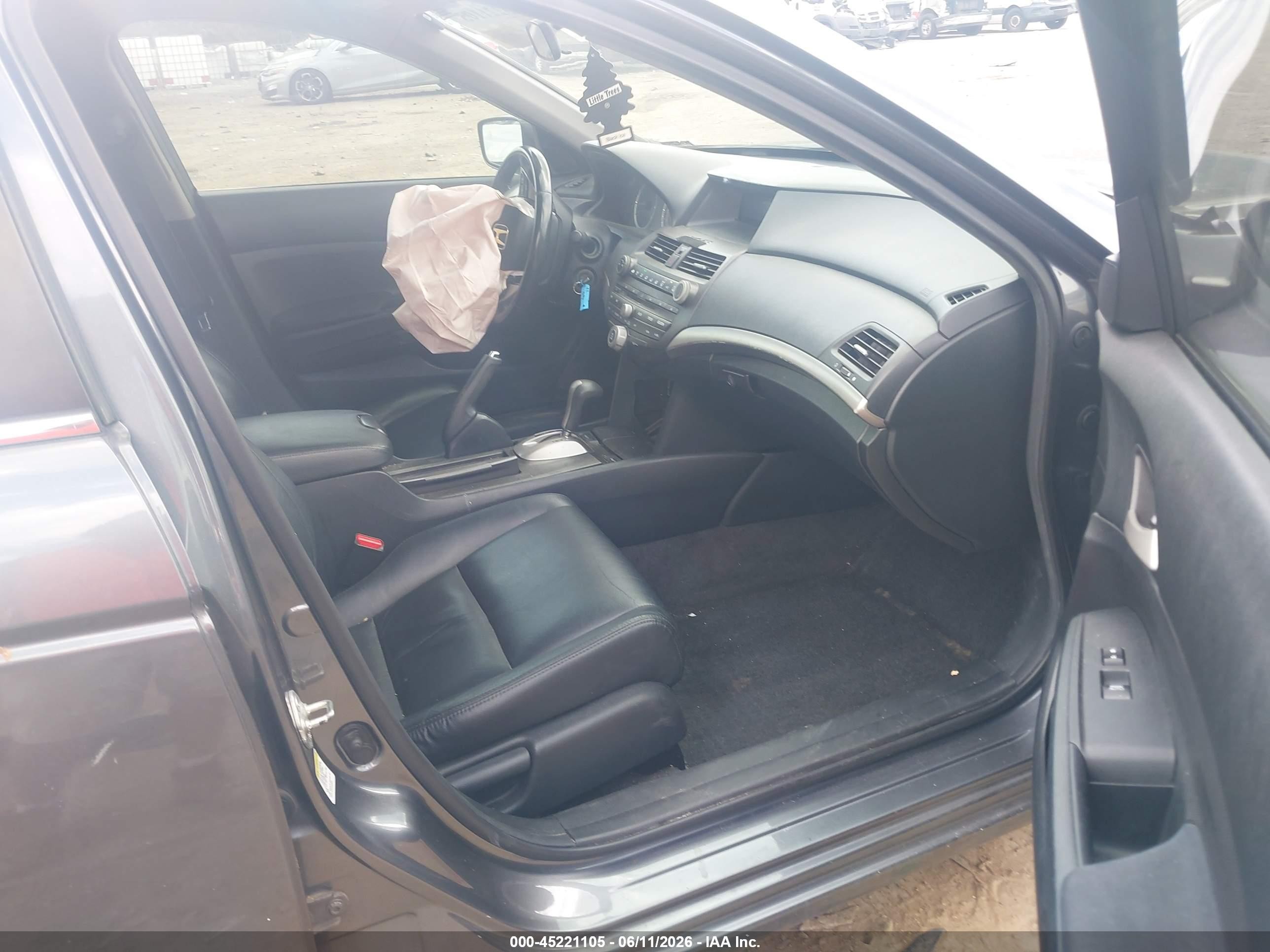 2011 Honda Accord 2.4 Se Black vin: 1HGCP2F64BA148750