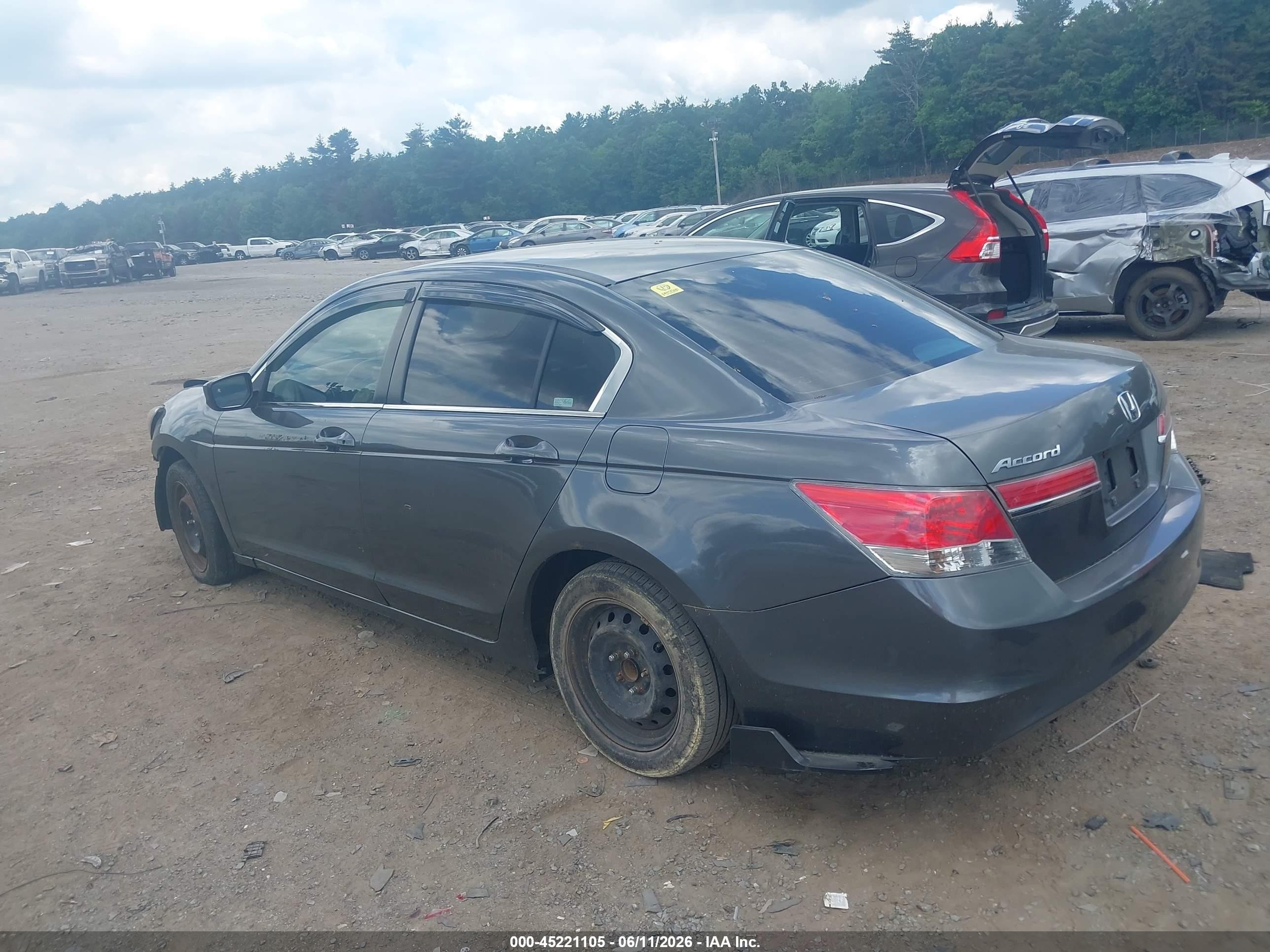 2011 Honda Accord 2.4 Se Black vin: 1HGCP2F64BA148750