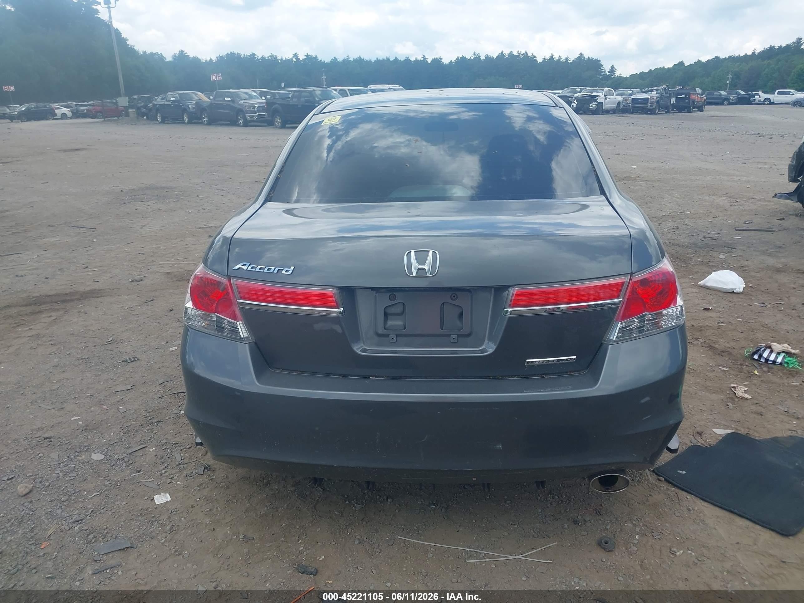 2011 Honda Accord 2.4 Se Black vin: 1HGCP2F64BA148750