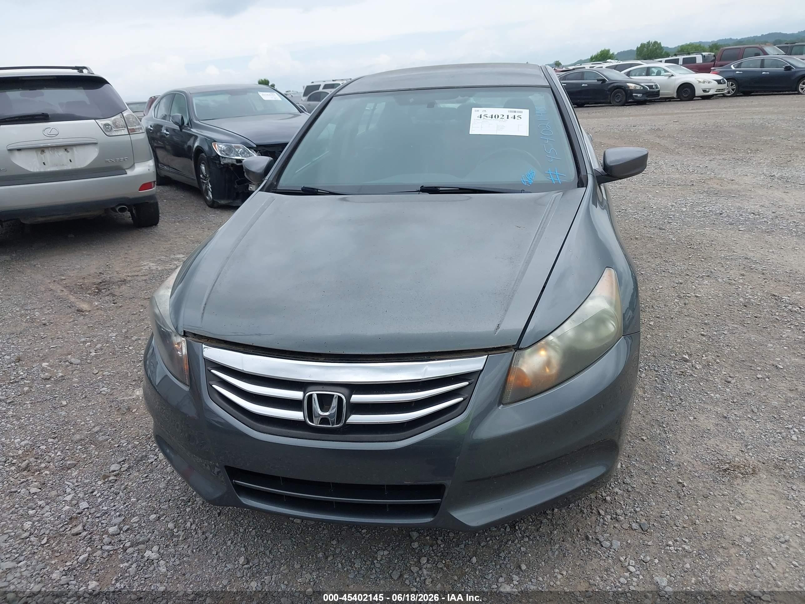 2012 Honda Accord 2.4 Se Silver vin: 1HGCP2F64CA013530