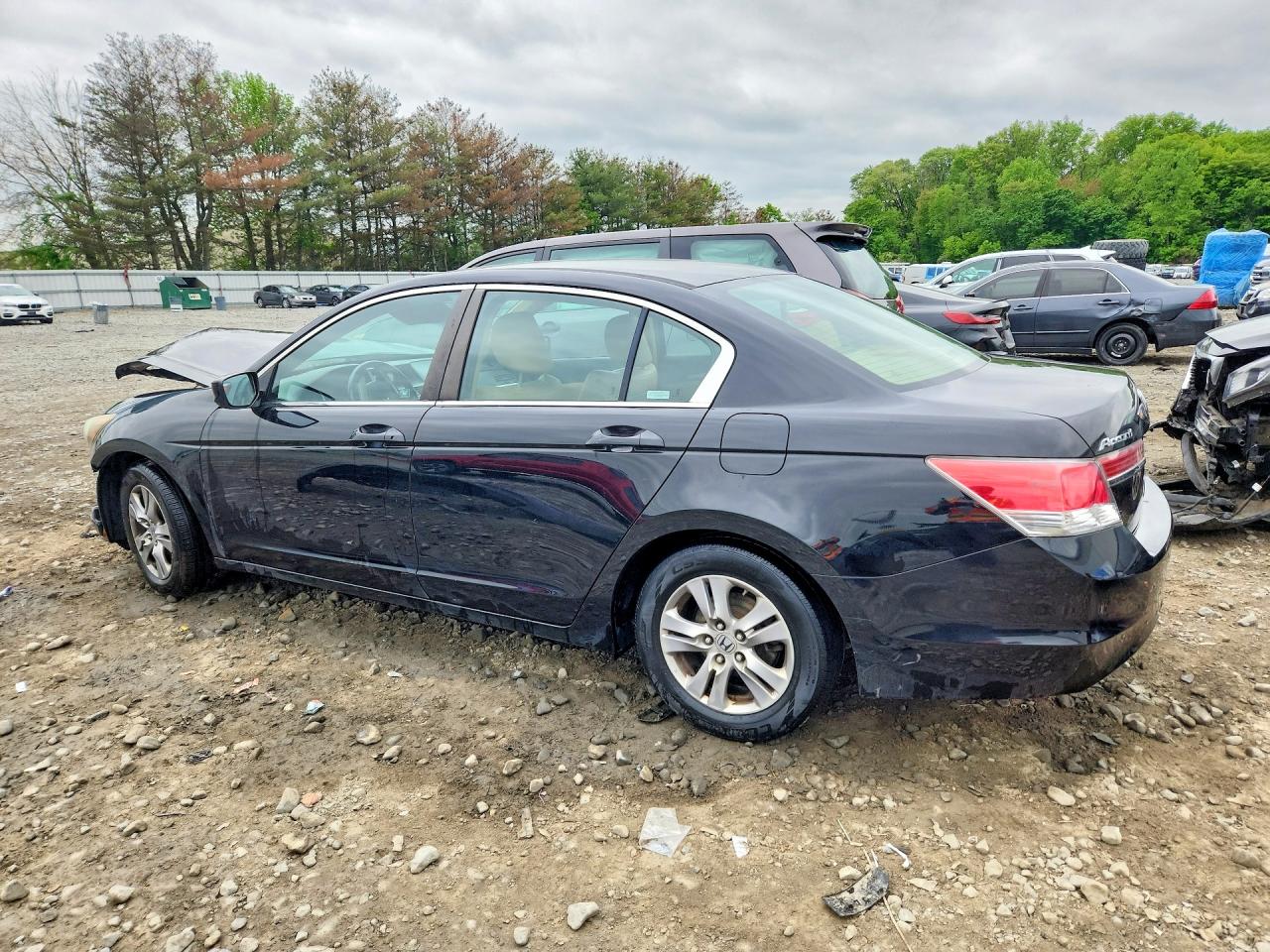 2012 Honda Accord Se Black vin: 1HGCP2F64CA021711