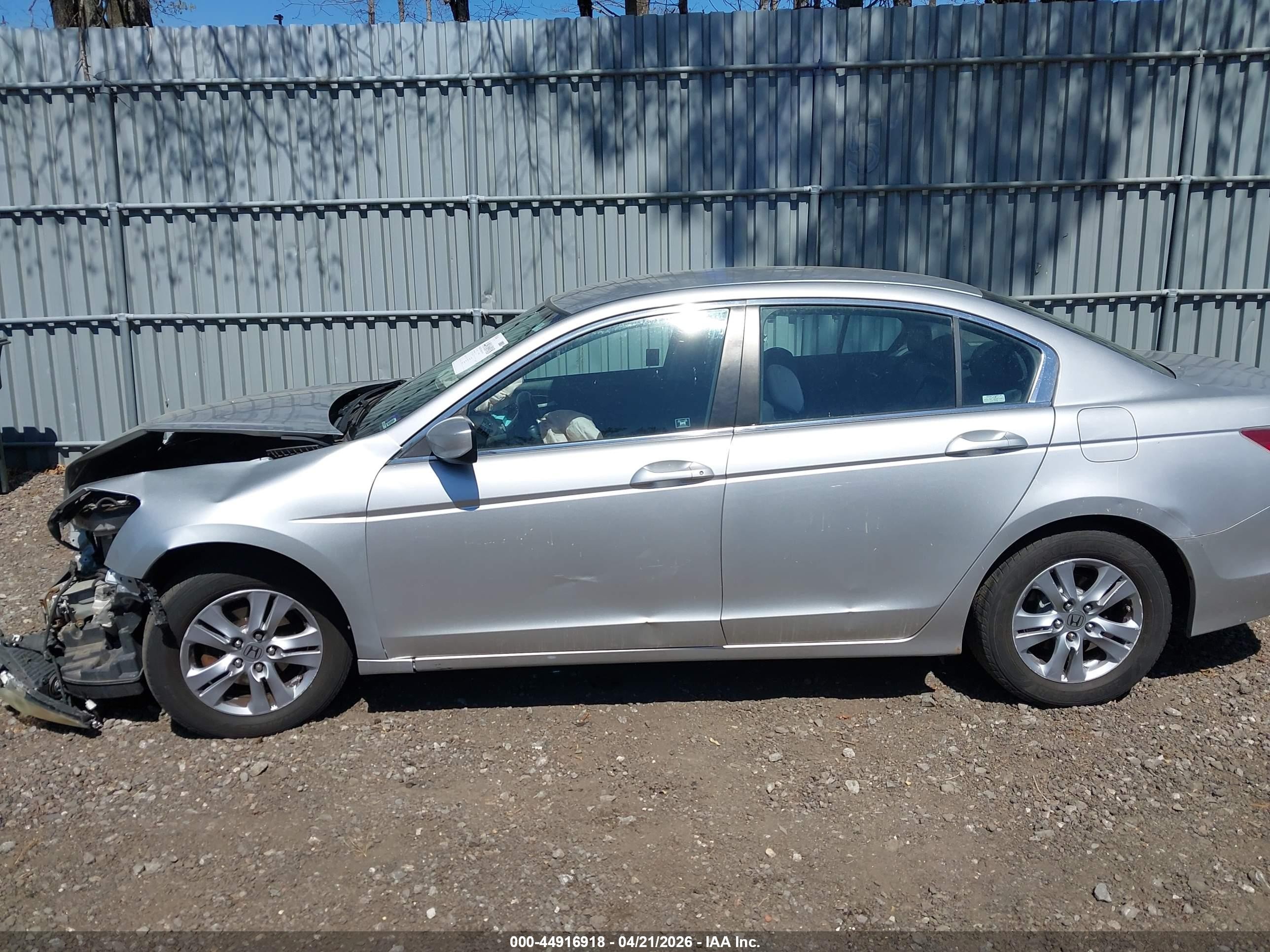 2012 Honda Accord 2.4 Se Silver vin: 1HGCP2F64CA024656