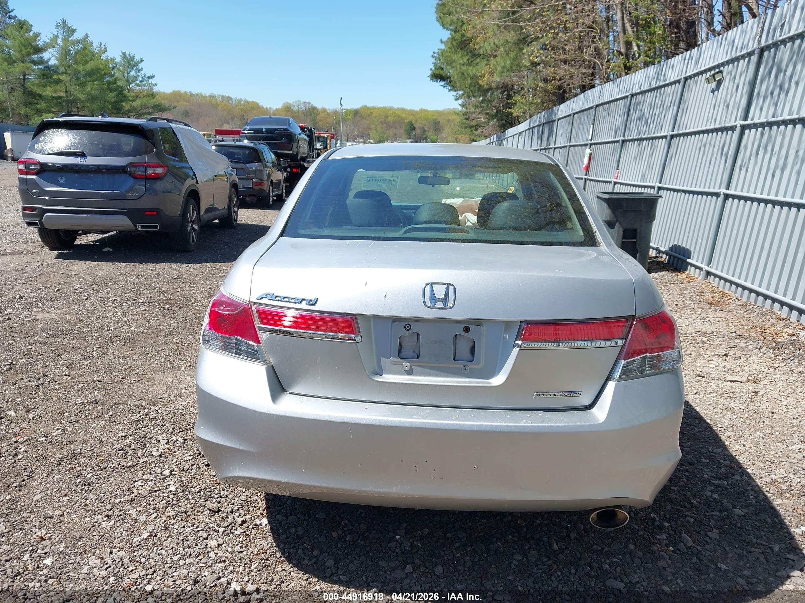 2012 Honda Accord 2.4 Se Silver vin: 1HGCP2F64CA024656