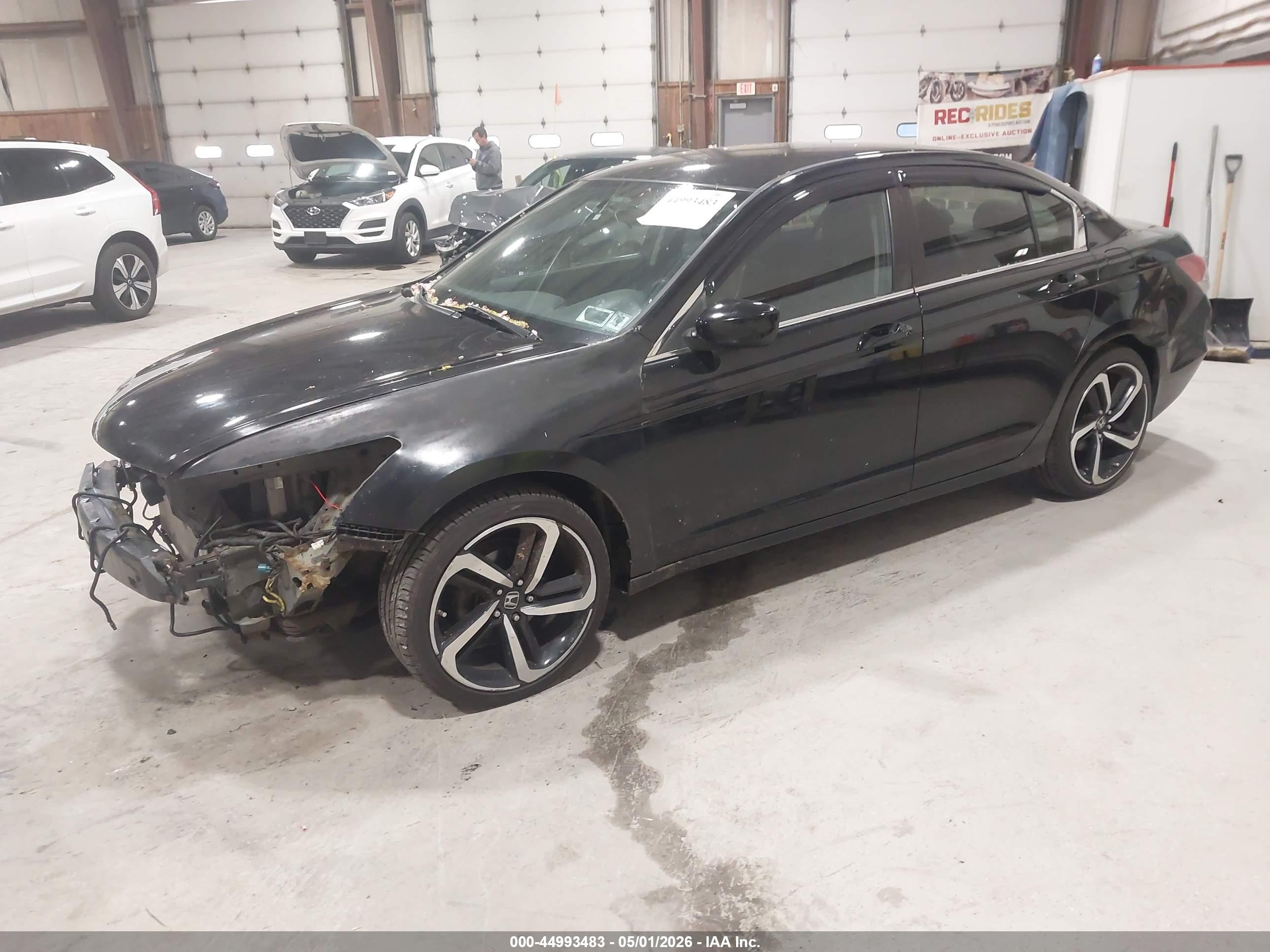 2012 Honda Accord 2.4 Se Черный vin: 1HGCP2F64CA033650