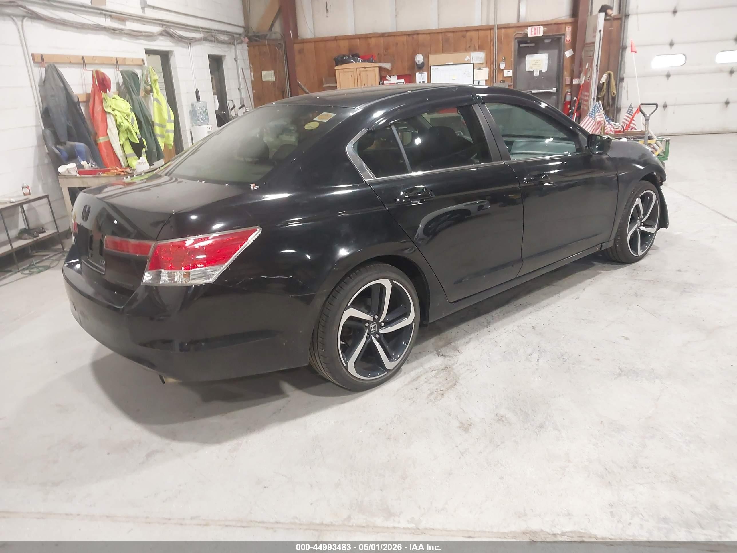 2012 Honda Accord 2.4 Se Черный vin: 1HGCP2F64CA033650